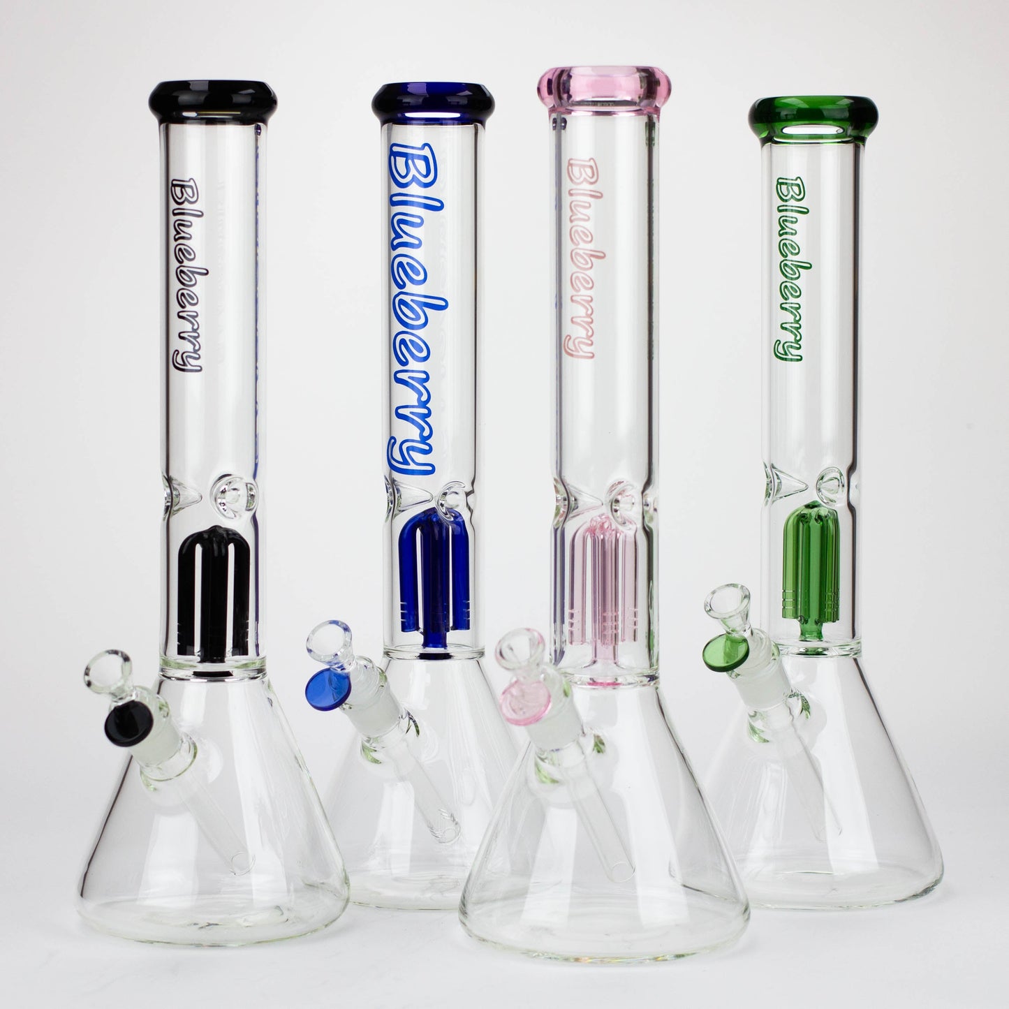 Blueberry | 16 inch 4-Arm Tree Perc Beaker [S302]_0