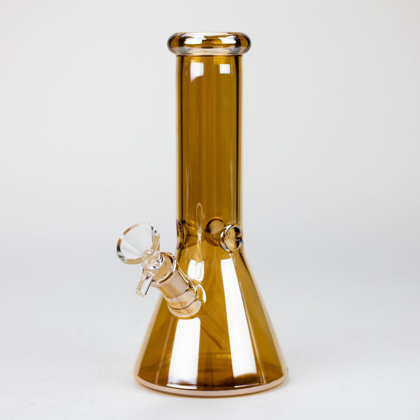 8" Solid Color Eletroplate Glass Beaker Bong [BH107x]_8