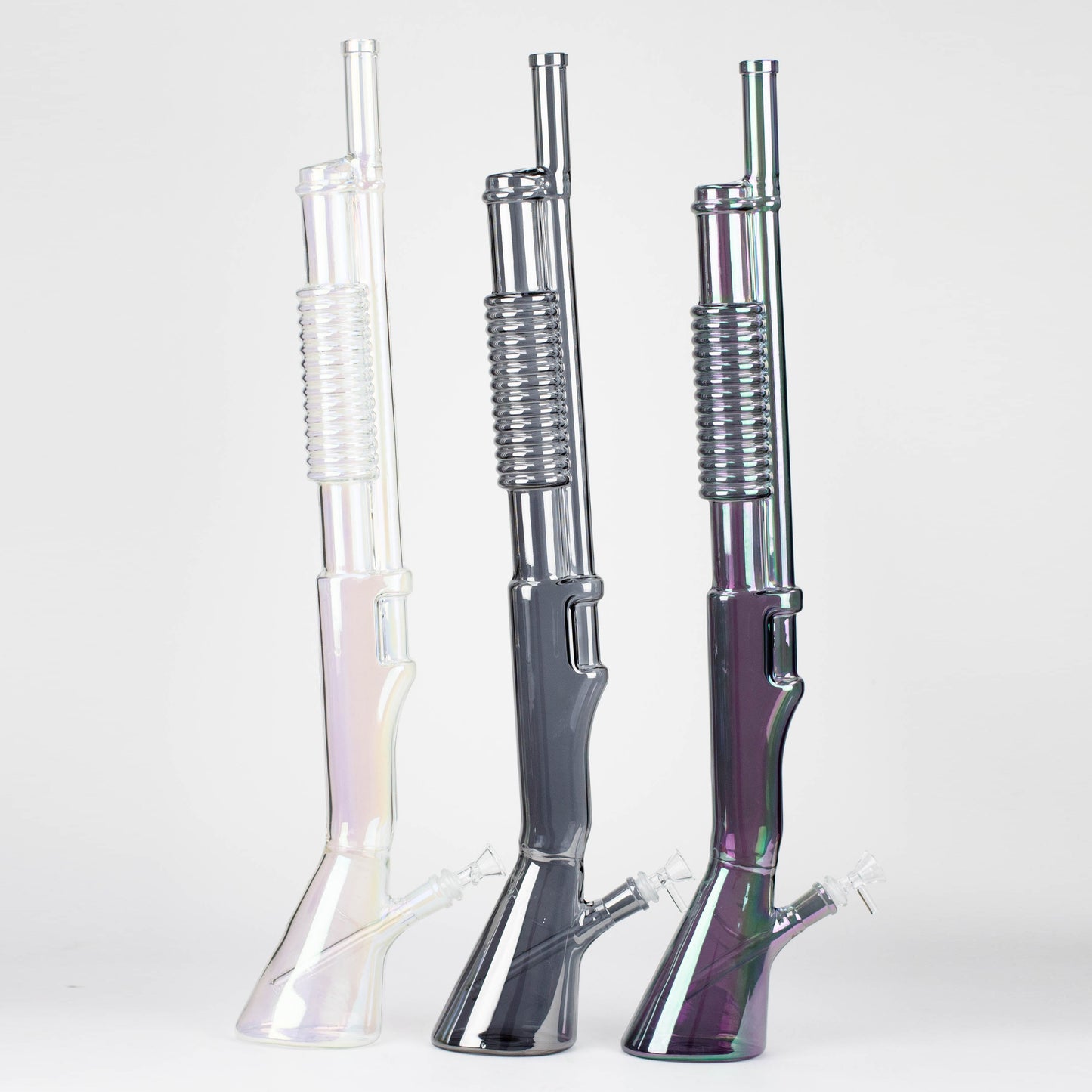 26.5"  Eletroplate Shotgun Glass Bong [WP-155]_0