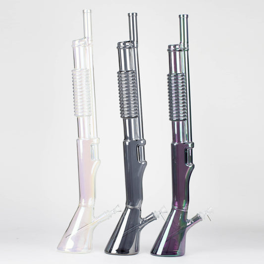 26.5"  Eletroplate Shotgun Glass Bong [WP-155]_0