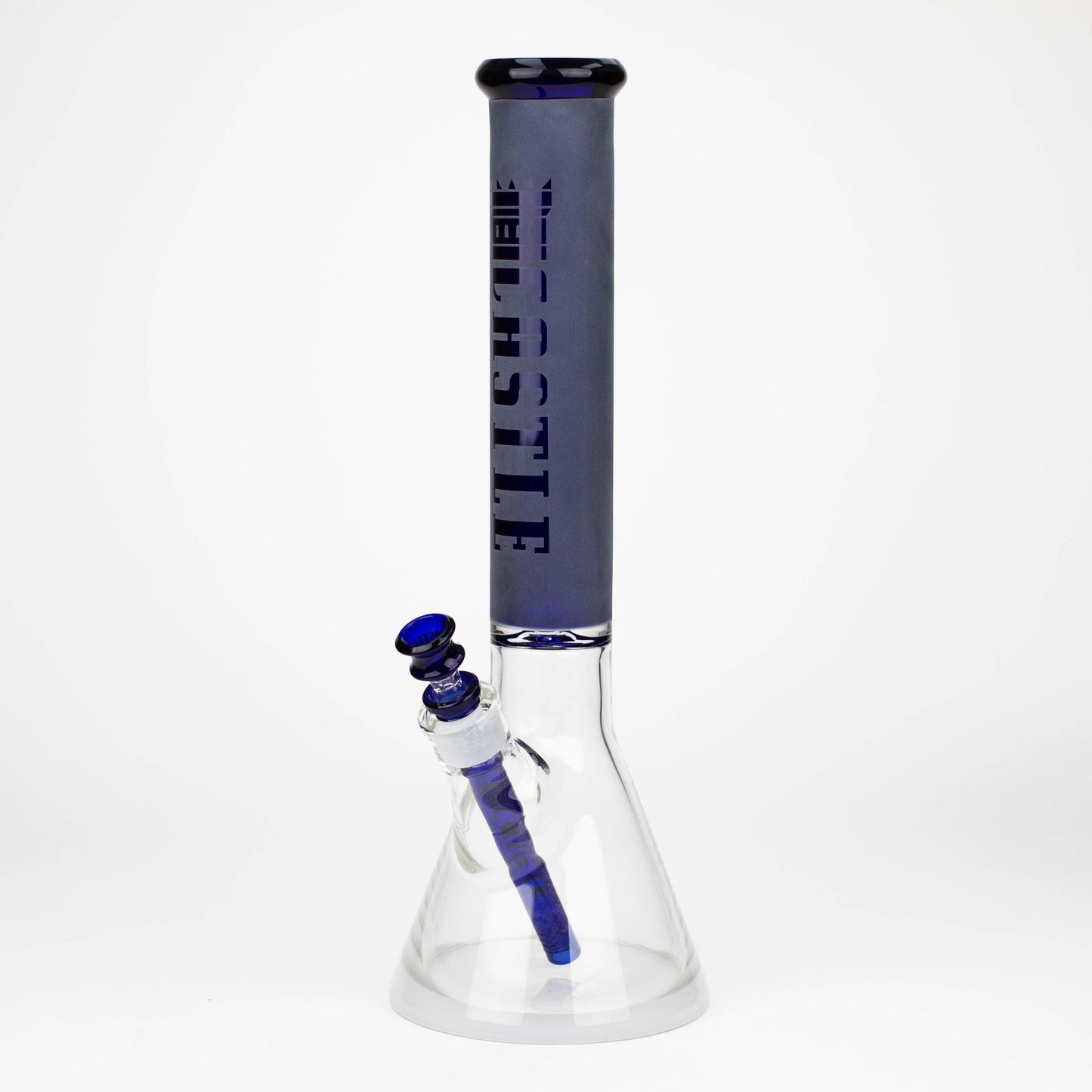 Castle Glassworks | 16" Frosted Tube Beaker Bong_3