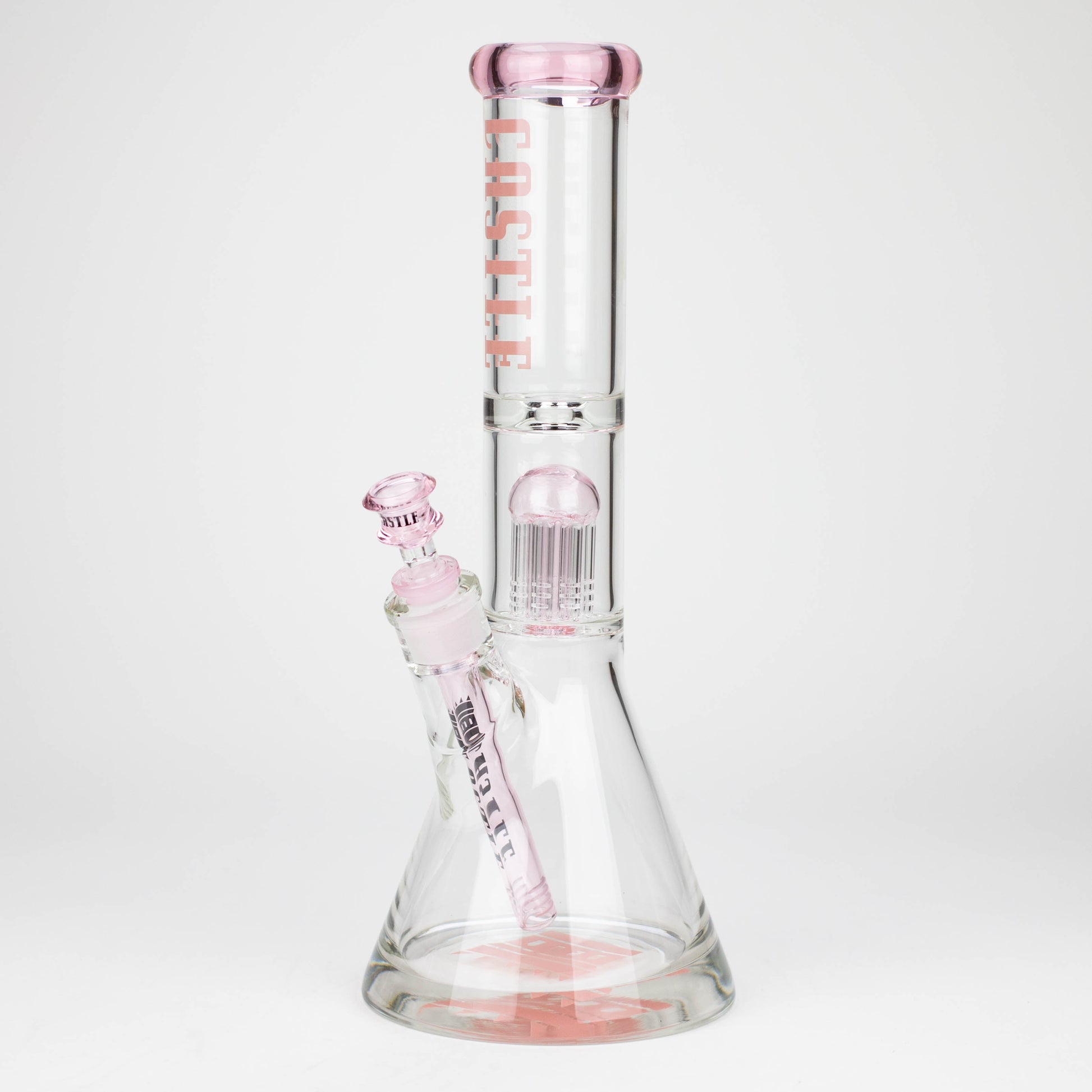 Castle Glassworks | 14" 8-arm Beaker Bong [CP-003]_6