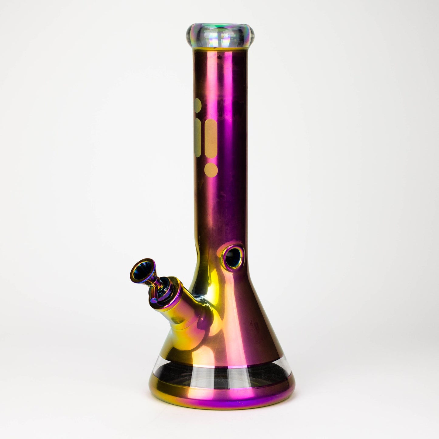 13.5" Infyniti 7 mm metallic beaker bong ( GP2003 )_5