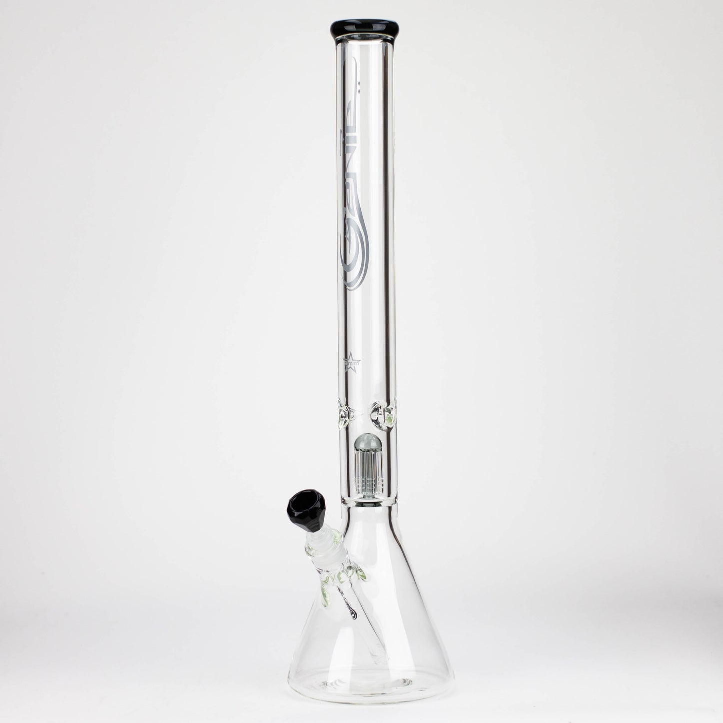 GENIE | 24" 9mm single percolator glass water bong [GB1905]_8