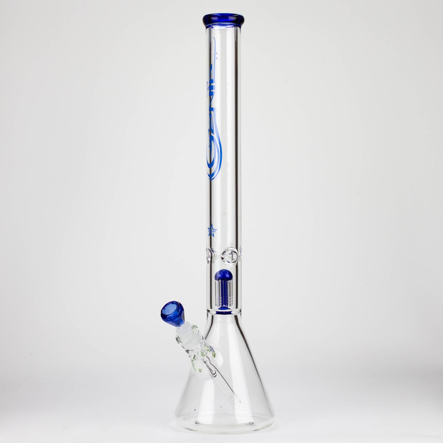 GENIE | 24" 9mm single percolator glass water bong [GB1905]_11