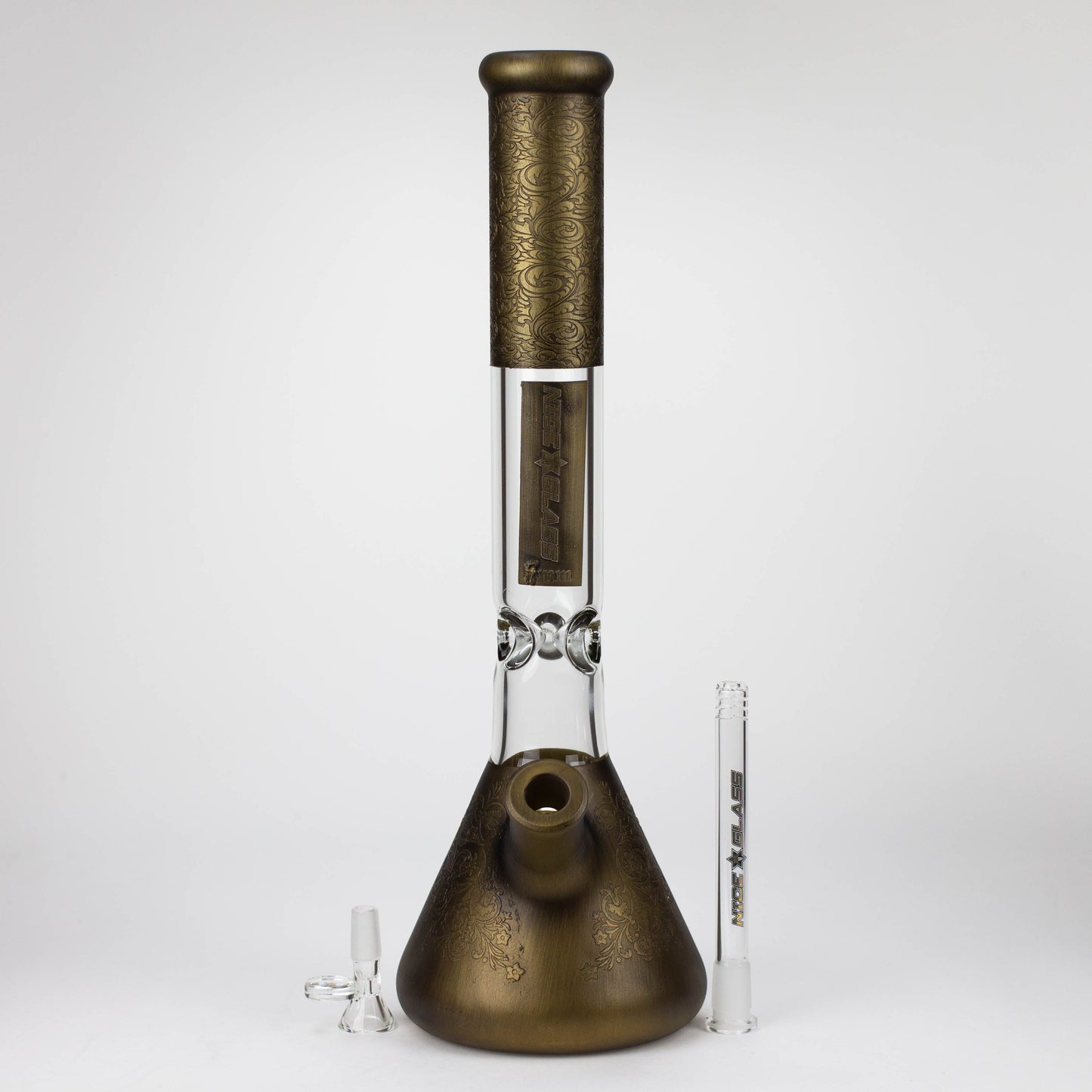 NG | 18 inch 7mm Sandblasted Metallic Beaker [L732]_4