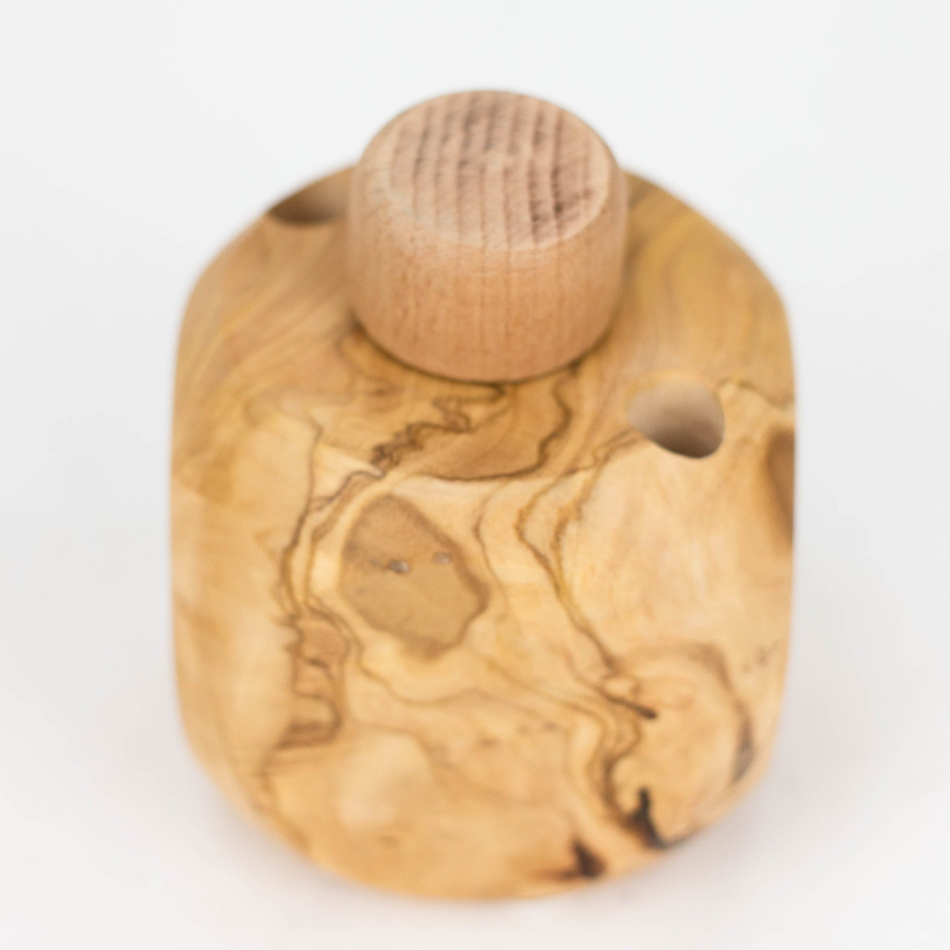 VOW | Olive Wood Big Apple Dugout/Smoker's Gift_3