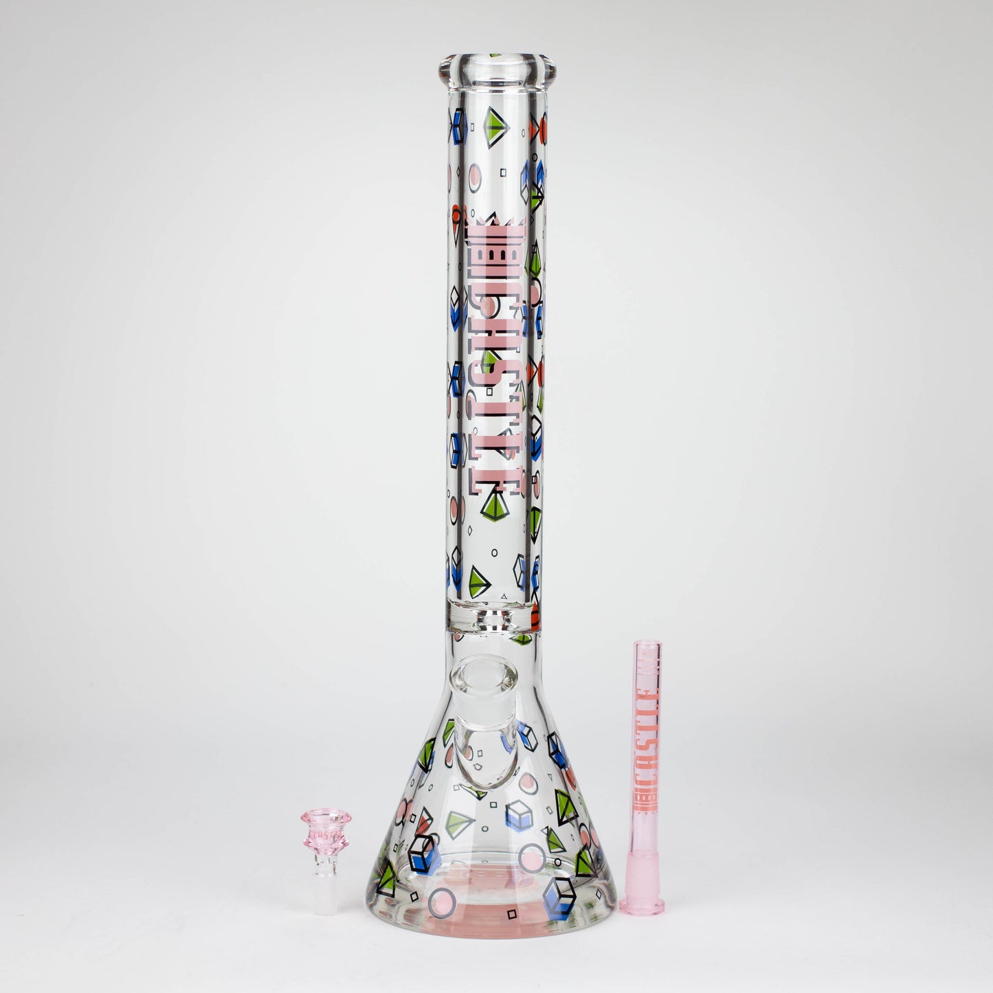 Castle Glassworks | 18" Shapes Beaker_1