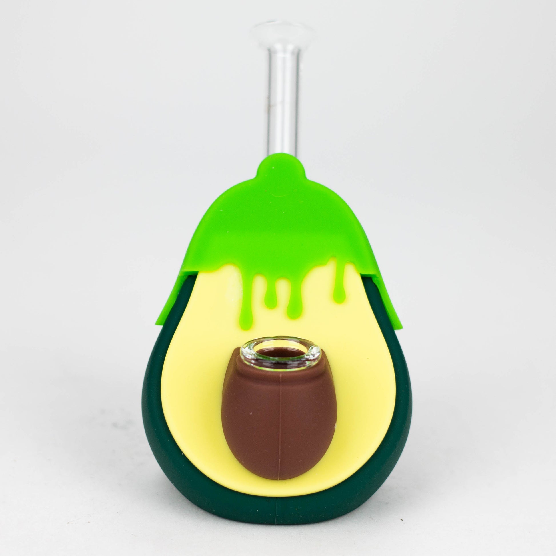 6" Avocado water pipe [H357]_2