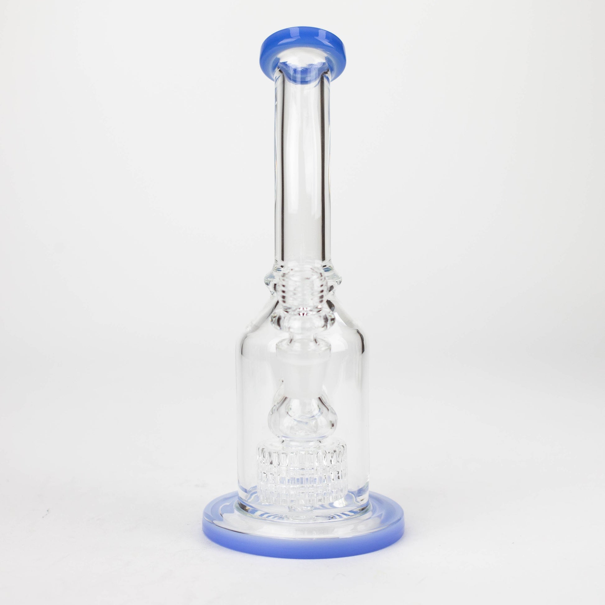 9" bent neck bubbler with tier diffuser [Color Assorted]_3