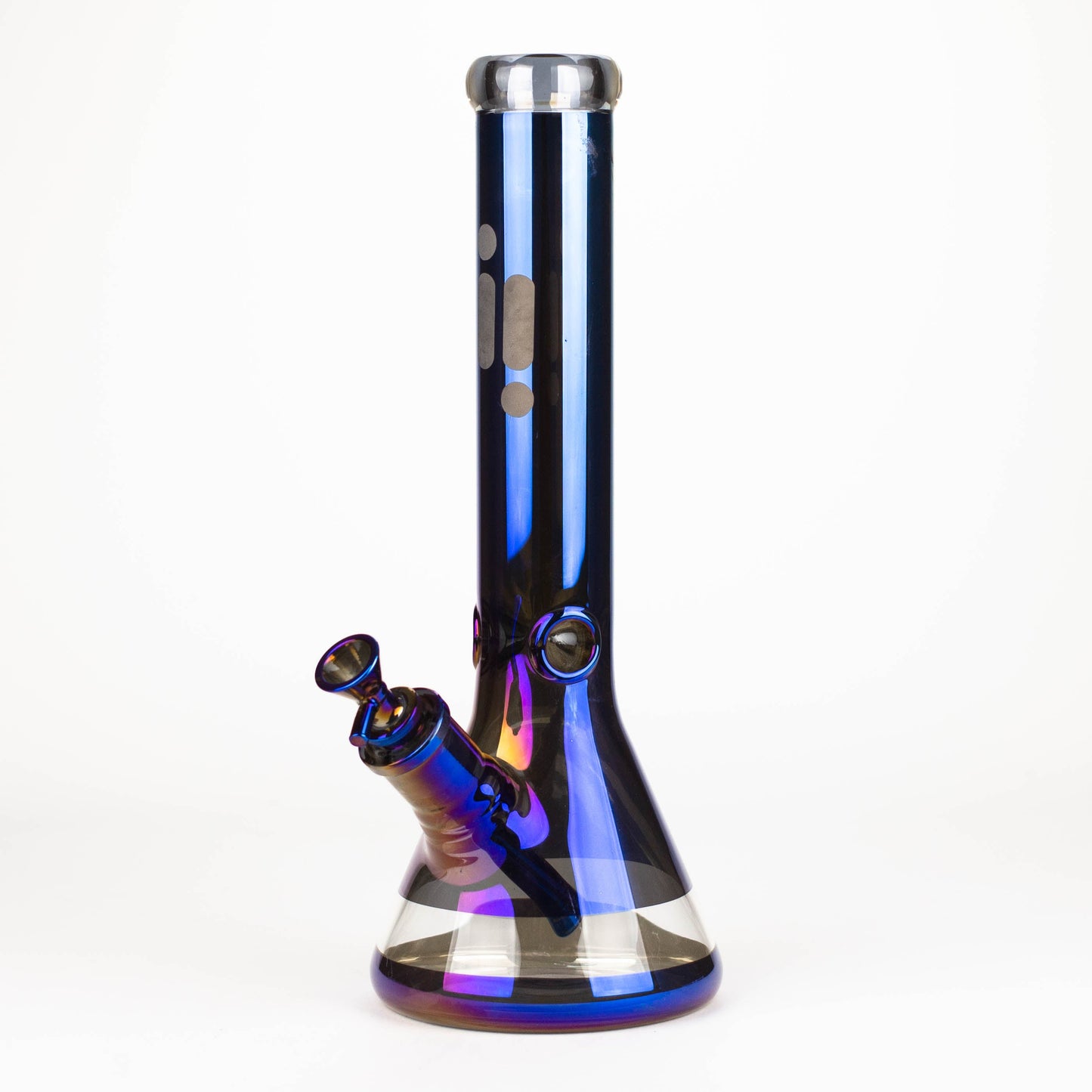 13.5" Infyniti 7 mm metallic beaker bong ( GP2003 )_6