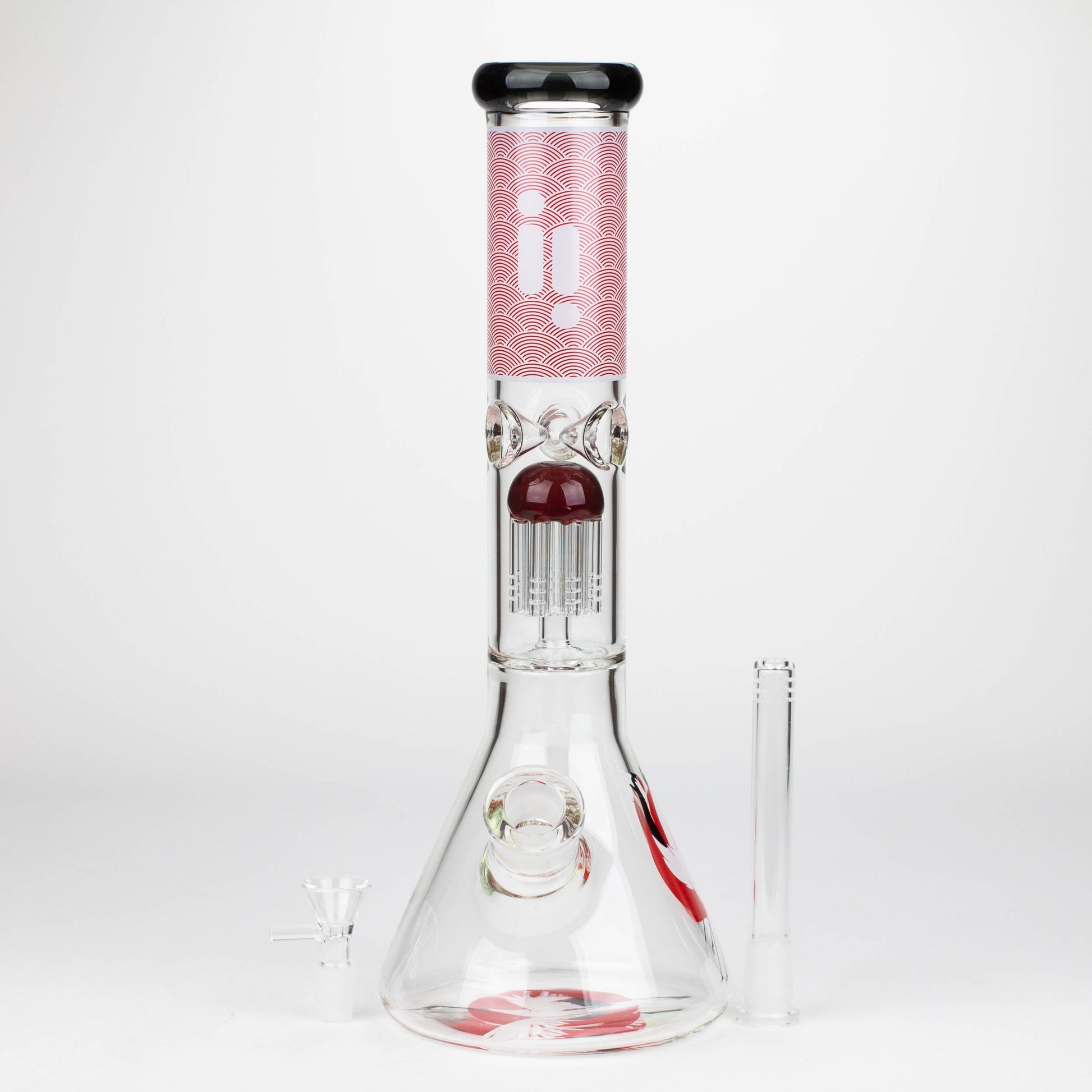 Infyniti | Untamed 14" 7 mm classic beaker water bong - Crane [GP2020]_2