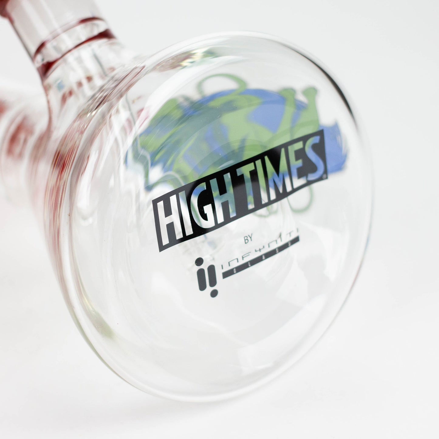 Infyniti | High Times 16" 7 mm classic beaker water bong with tree arm percolator [HIT1020GP]_1