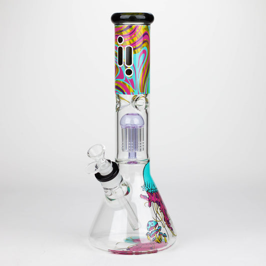 Infyniti | Untamed 14" 7 mm classic beaker water bong - Jellyfish [GP2016]_0