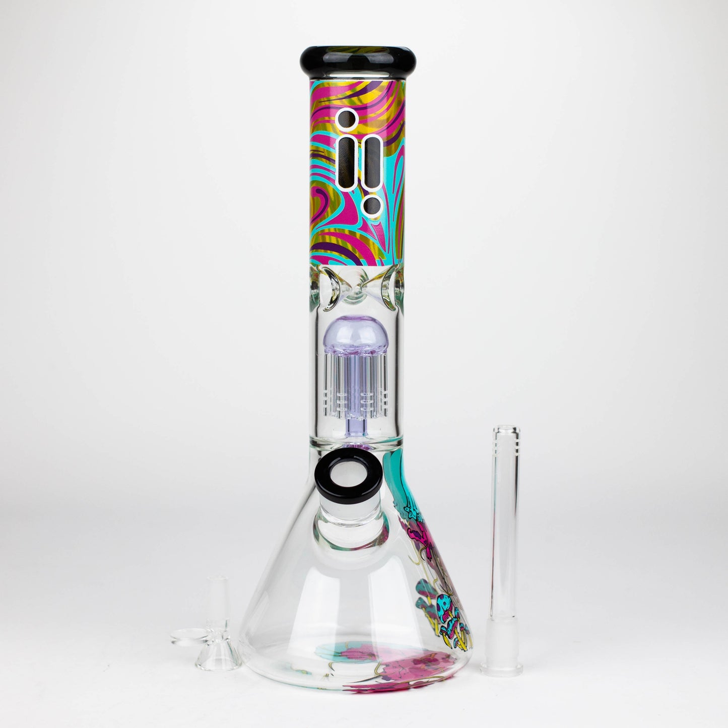 Infyniti | Untamed 14" 7 mm classic beaker water bong - Jellyfish [GP2016]_2