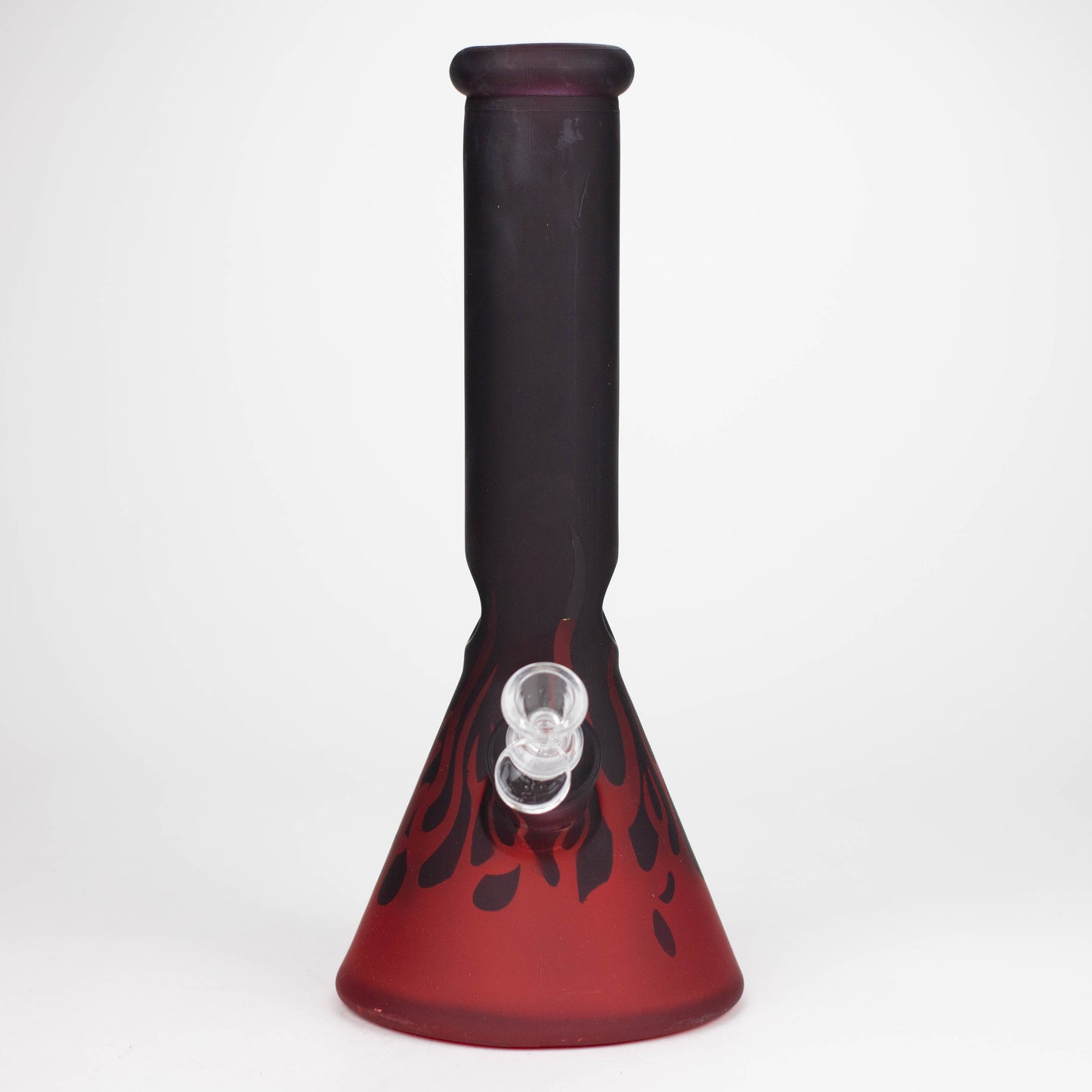 12.5" Soft glass 7mm beaker water bong [M12010]_3