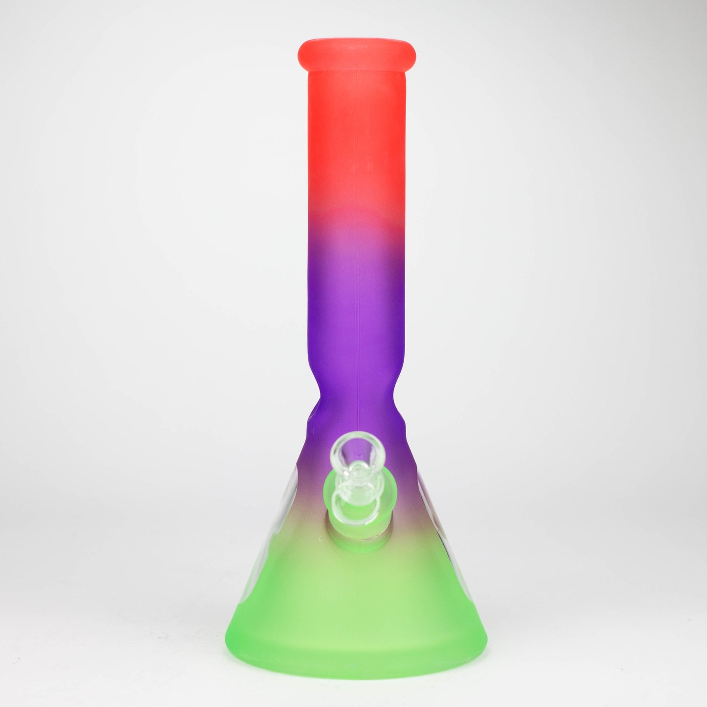 12.5" Soft glass 7mm beaker water bong [M12004]_7