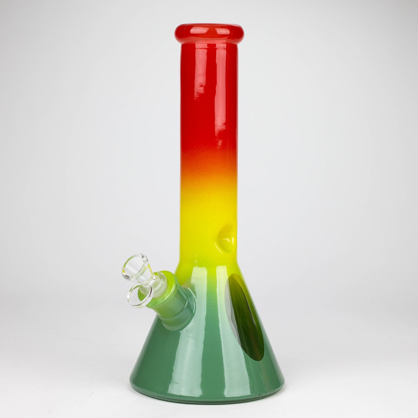 12.5" Soft glass 7mm beaker water bong [M12005]_4