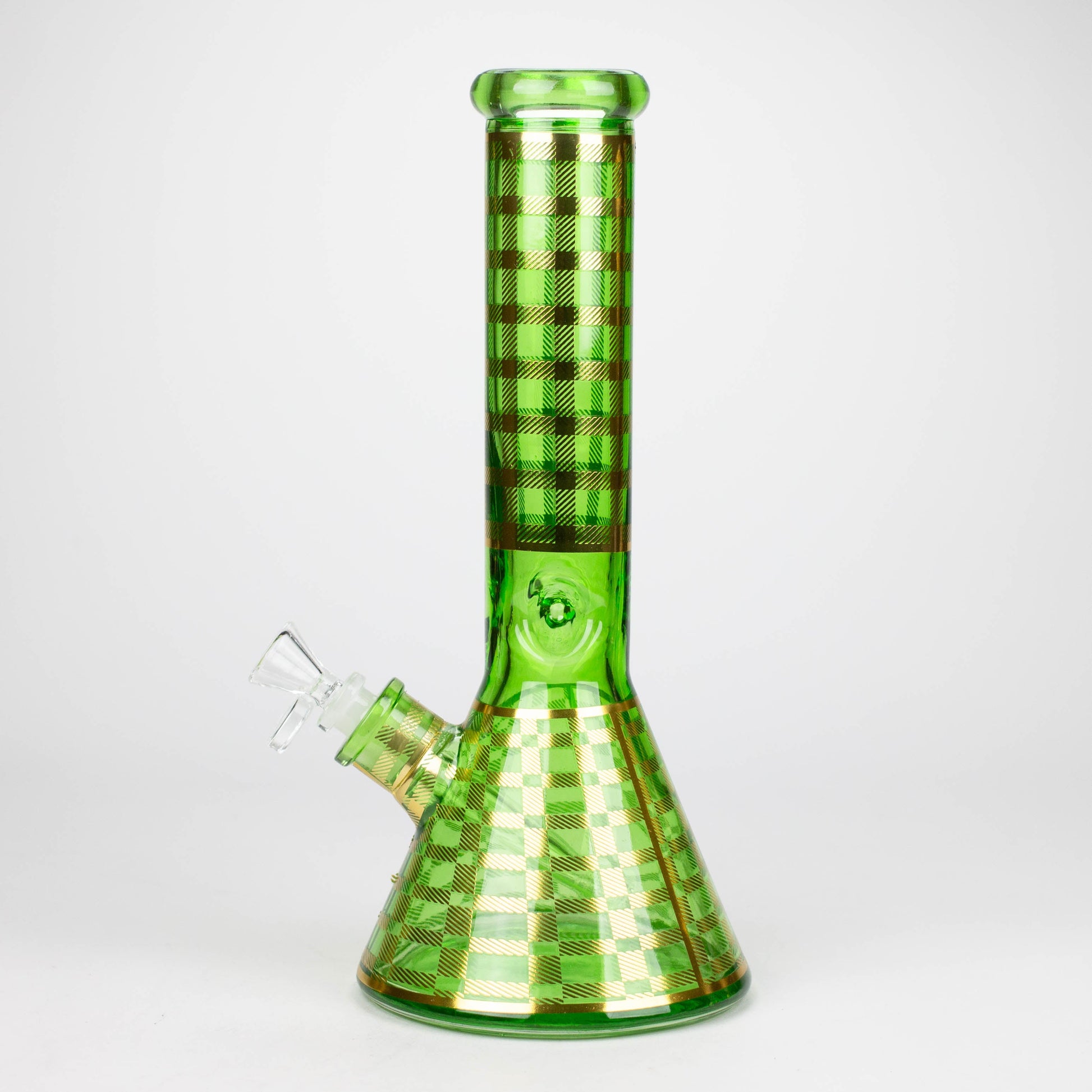 12.5" Soft glass 7mm beaker water bong [M12009A]_9