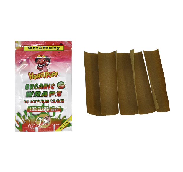 HONEY PUFF | ORGANIC FRUIT FLAVORED HEMP WRAPS Boxes of 50_1