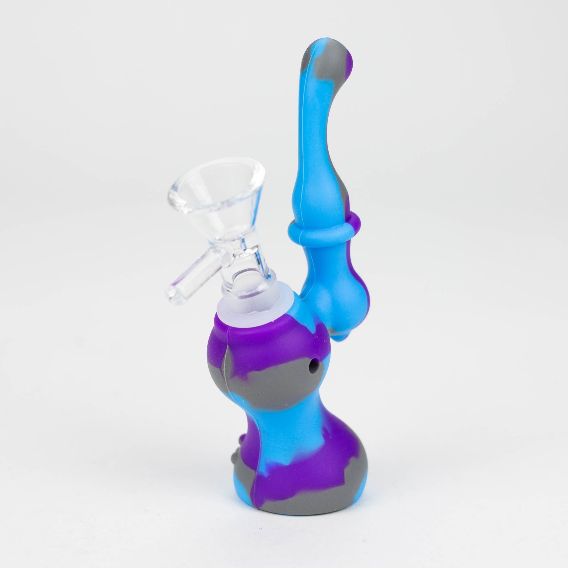 5.5" Silicone Mini Bubbler-Assorte [157B]_1