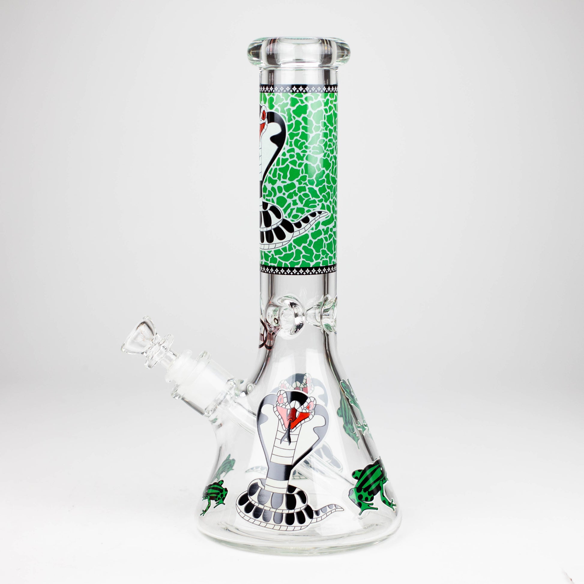 Fortune | 12" 9mm Snake Glow in the dark Beaker Bong [GT125009]_14