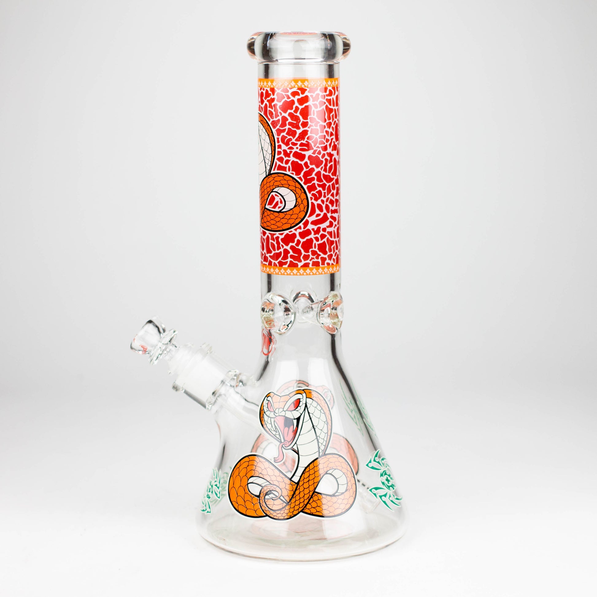 Fortune | 12" 7mm Snake Glow in the dark Beaker Bong [GT125007]_13