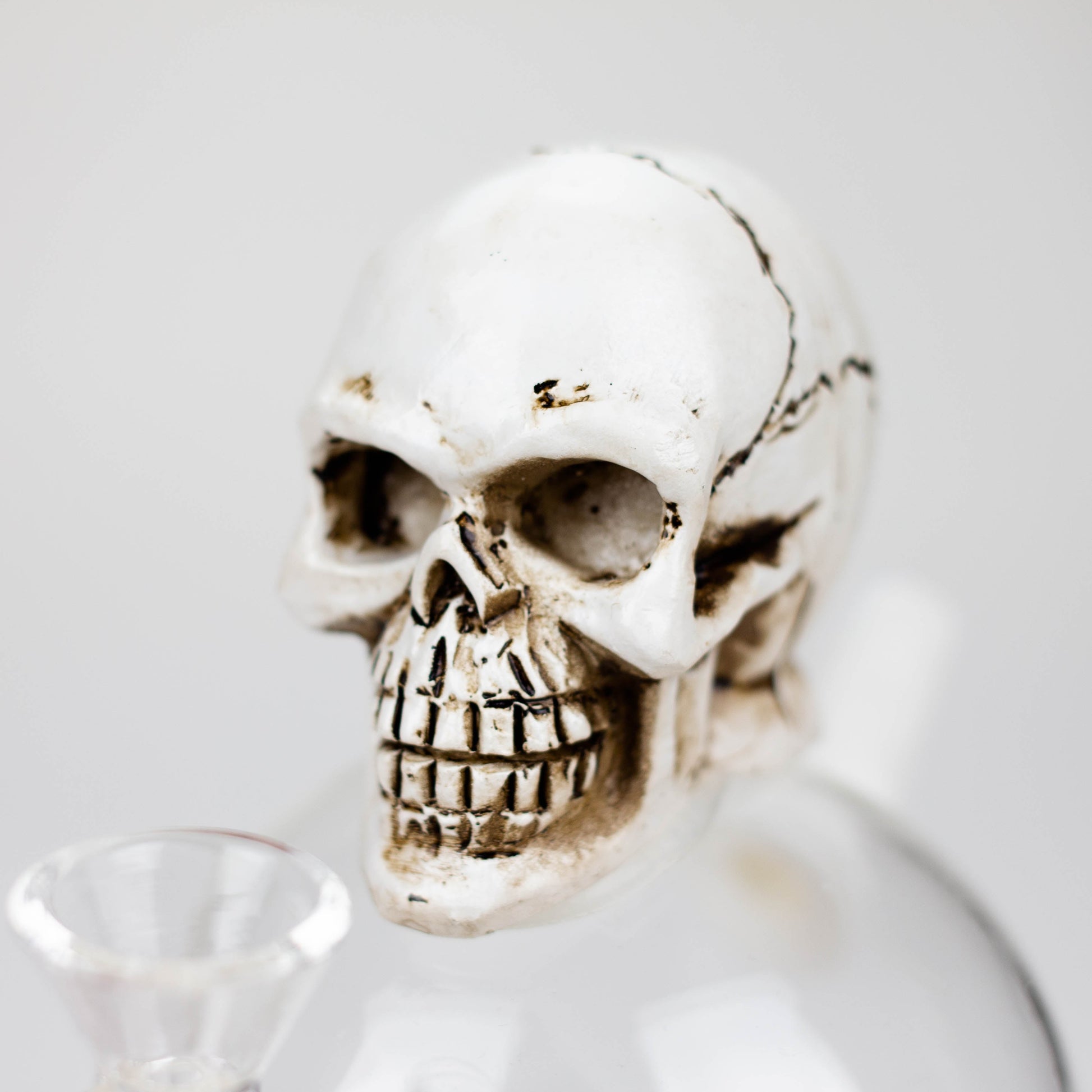 7.5'' Resin Skull Ball Water pipe [H325]_3