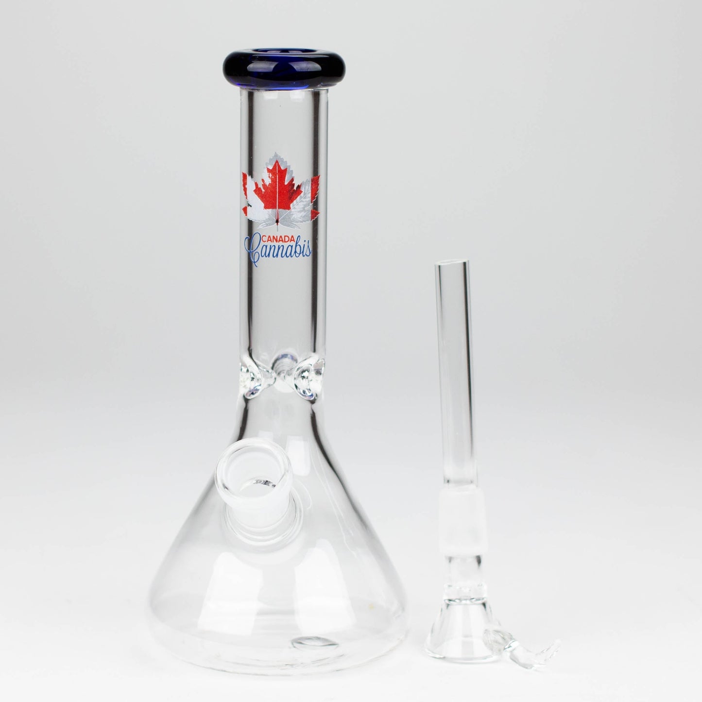 7" Zoom Glass Bong with Bowl [AK050]_1