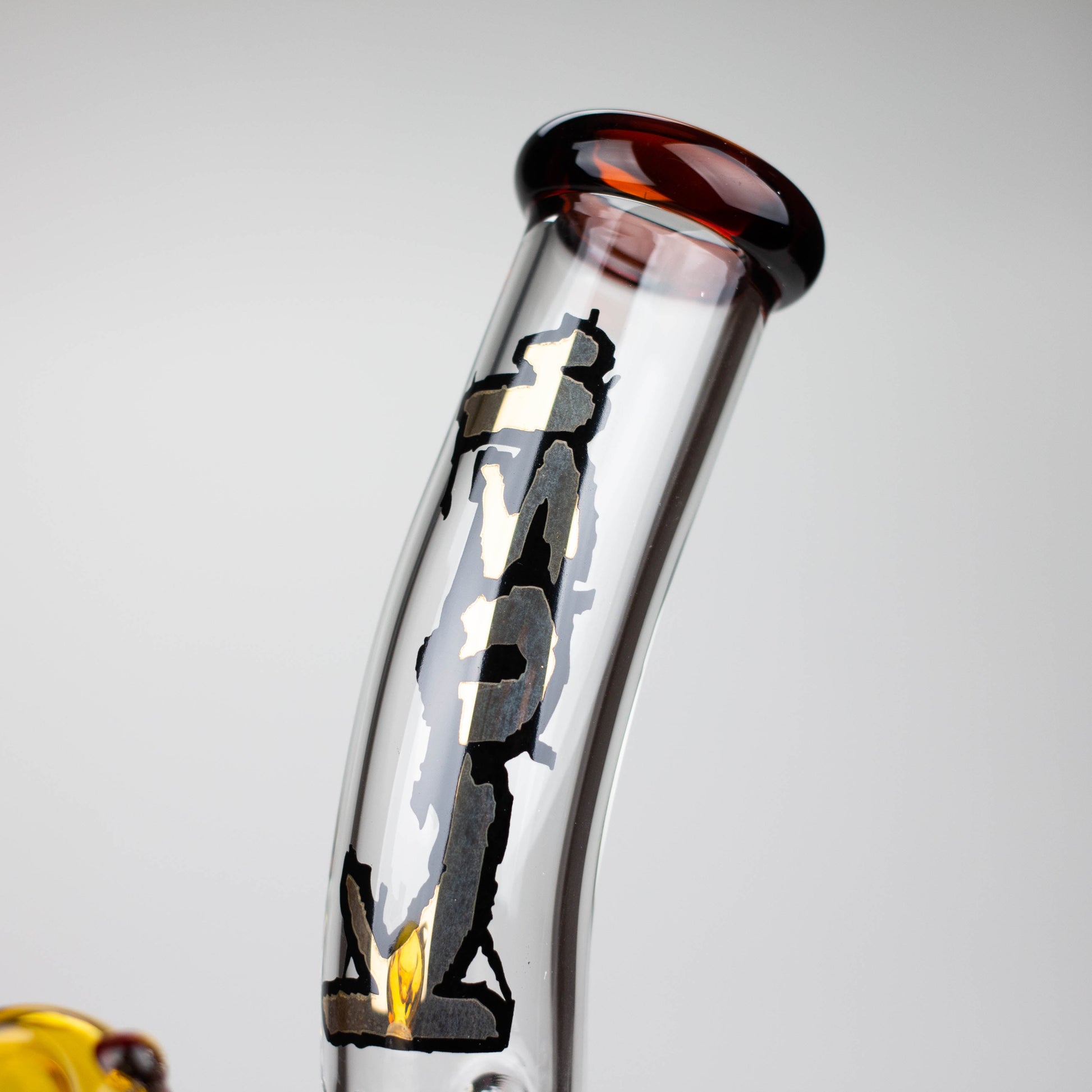 Kush | 9" Bent neck glass bong [AK2010]_2