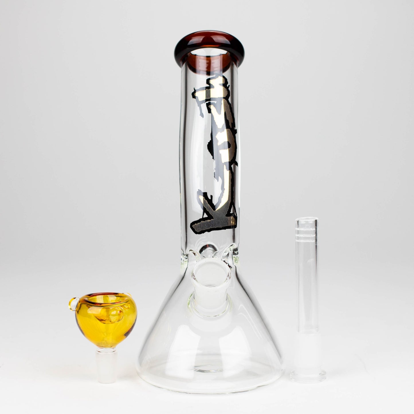 Kush | 9" Bent neck glass bong [AK2010]_6