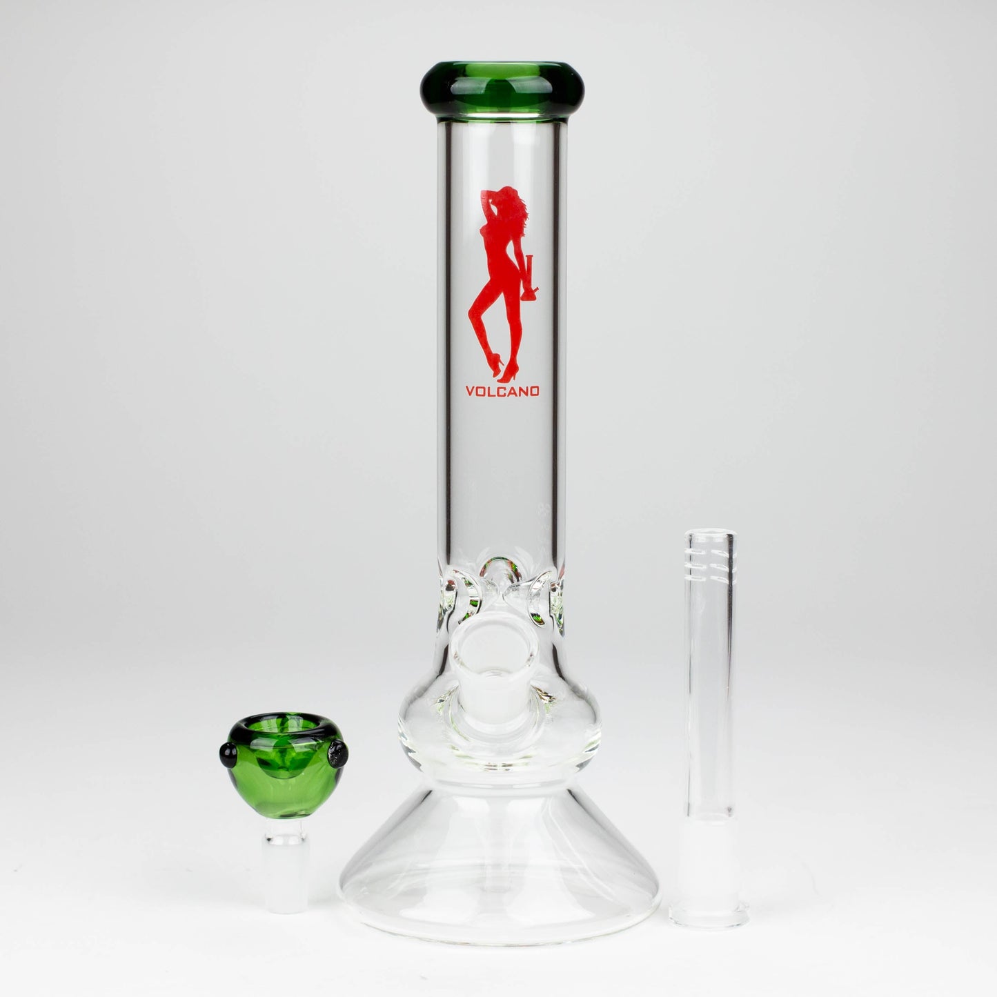 Volcano | 10" Glass Bong with Bowl [AK2034]_11