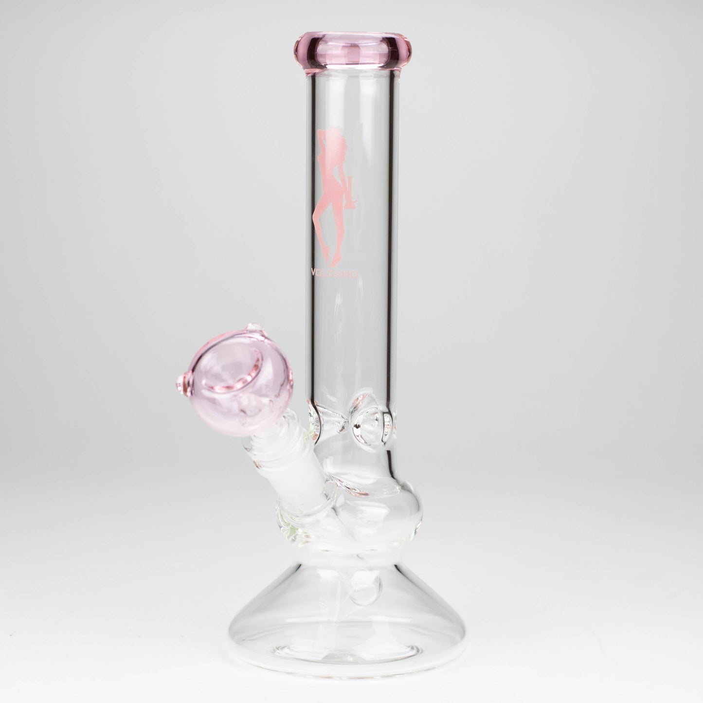 Volcano | 10" Glass Bong with Bowl [AK2034]_1