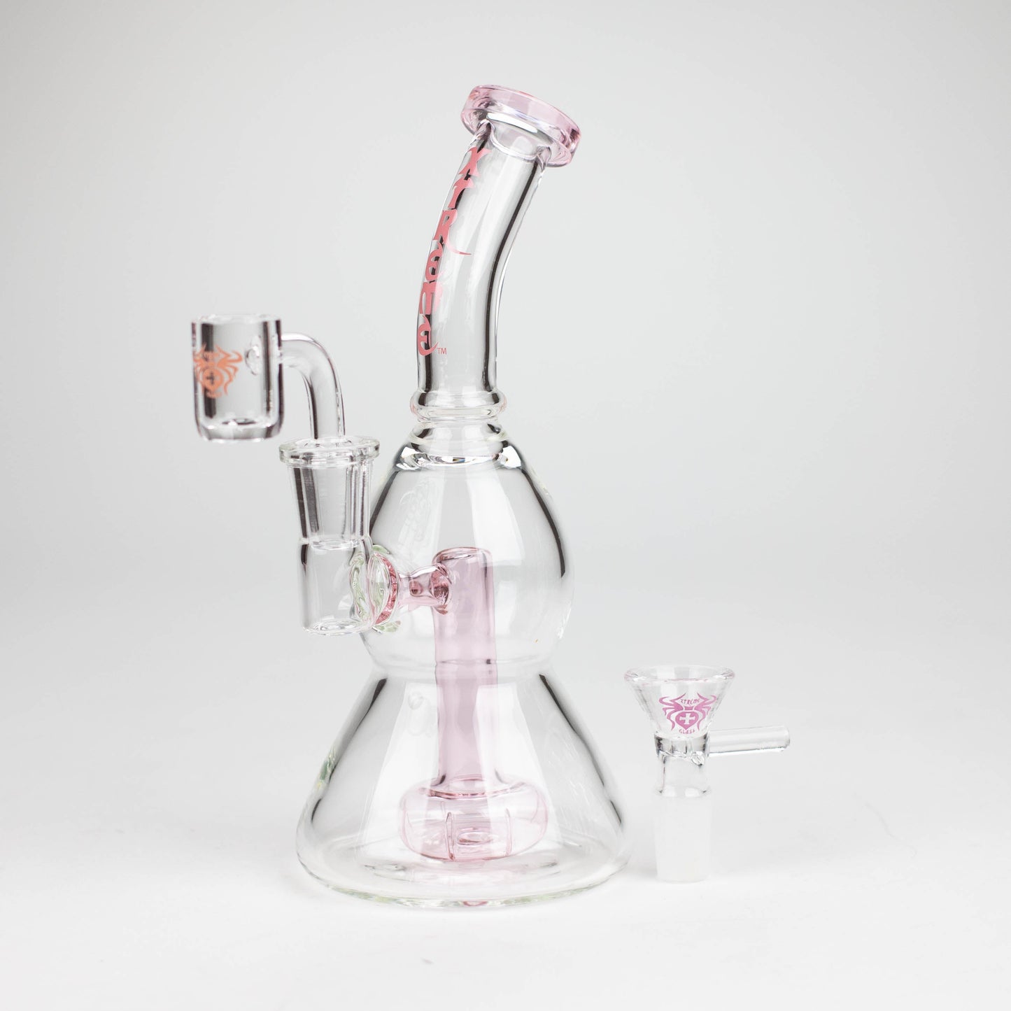 Xtreme | 7.8" Glass 2-in-1 bubbler [DCK012]_13