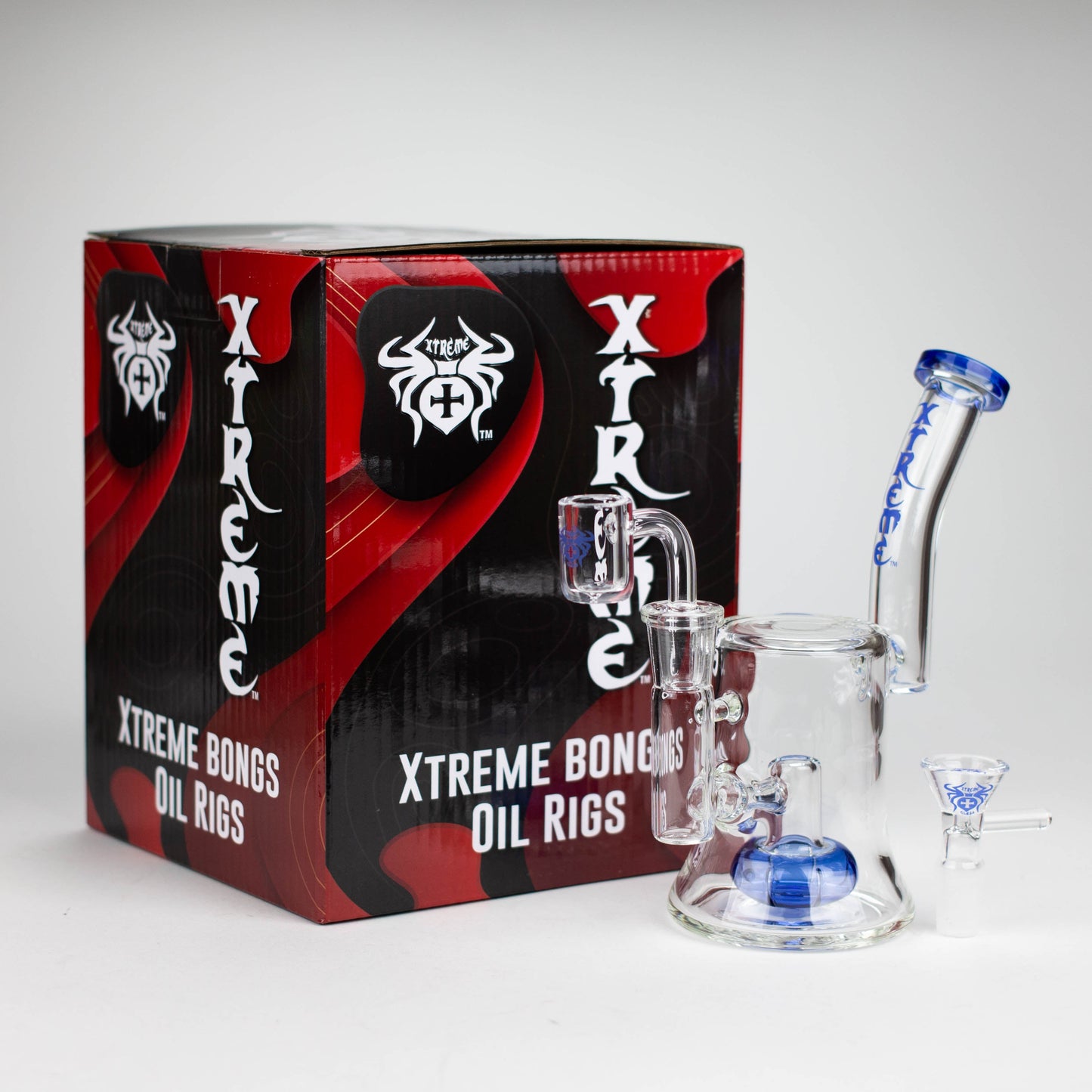 Xtreme | 7" Glass 2-in-1 bubbler [DCK013]_8