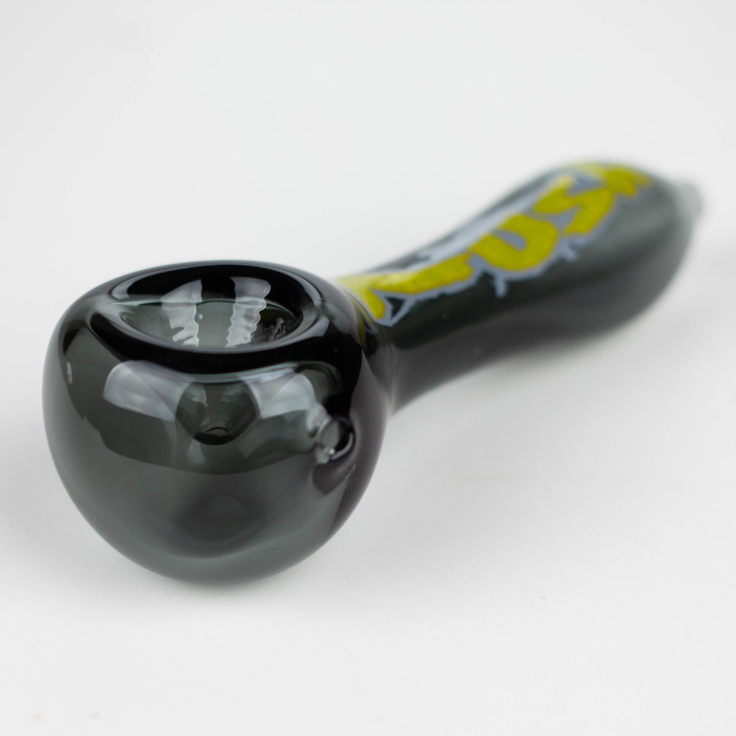 Kush | 4.5" durable thick wall glass pipe [H26]_11