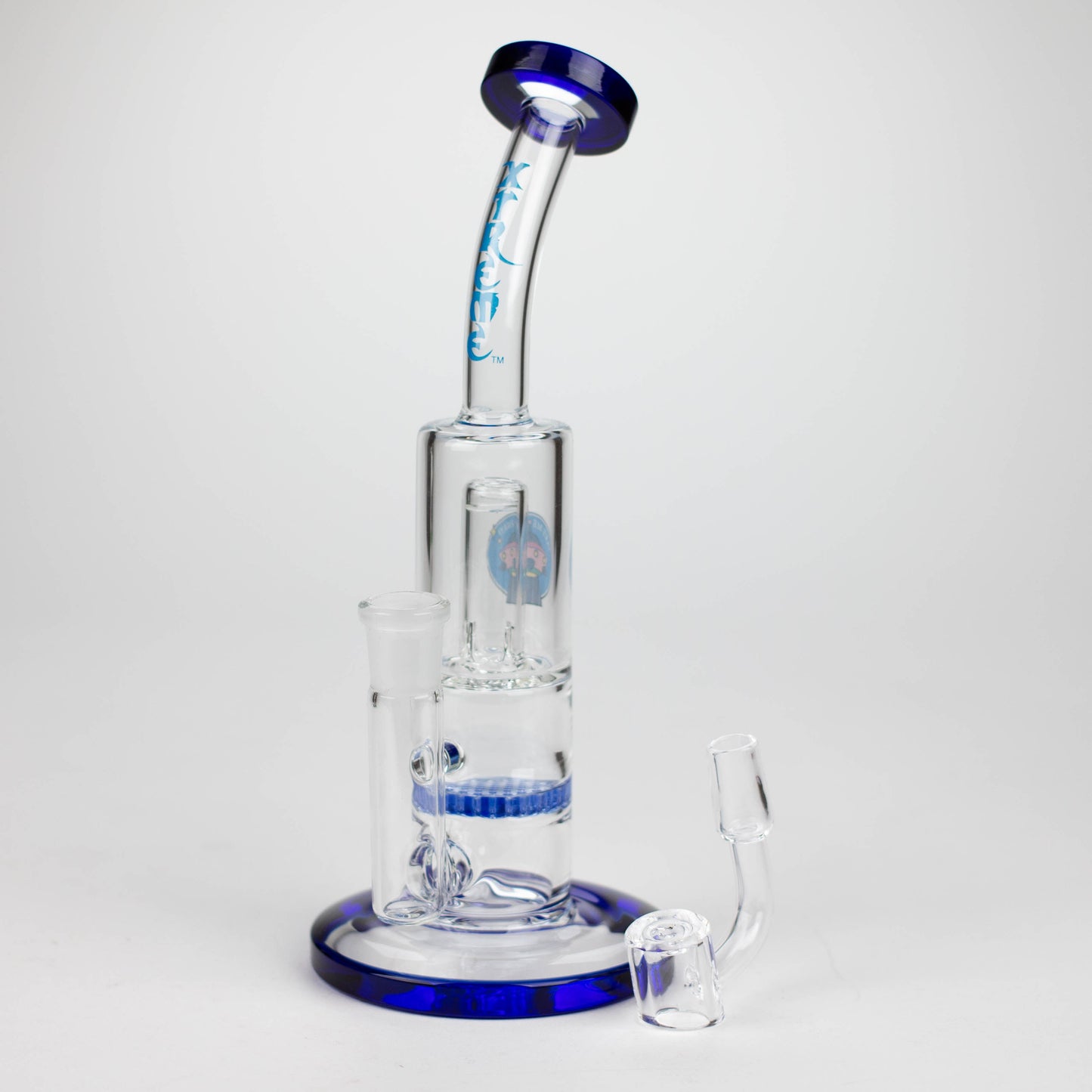 Xtreme | 8" Dual Functions rig with quartz banger [AK908]_11