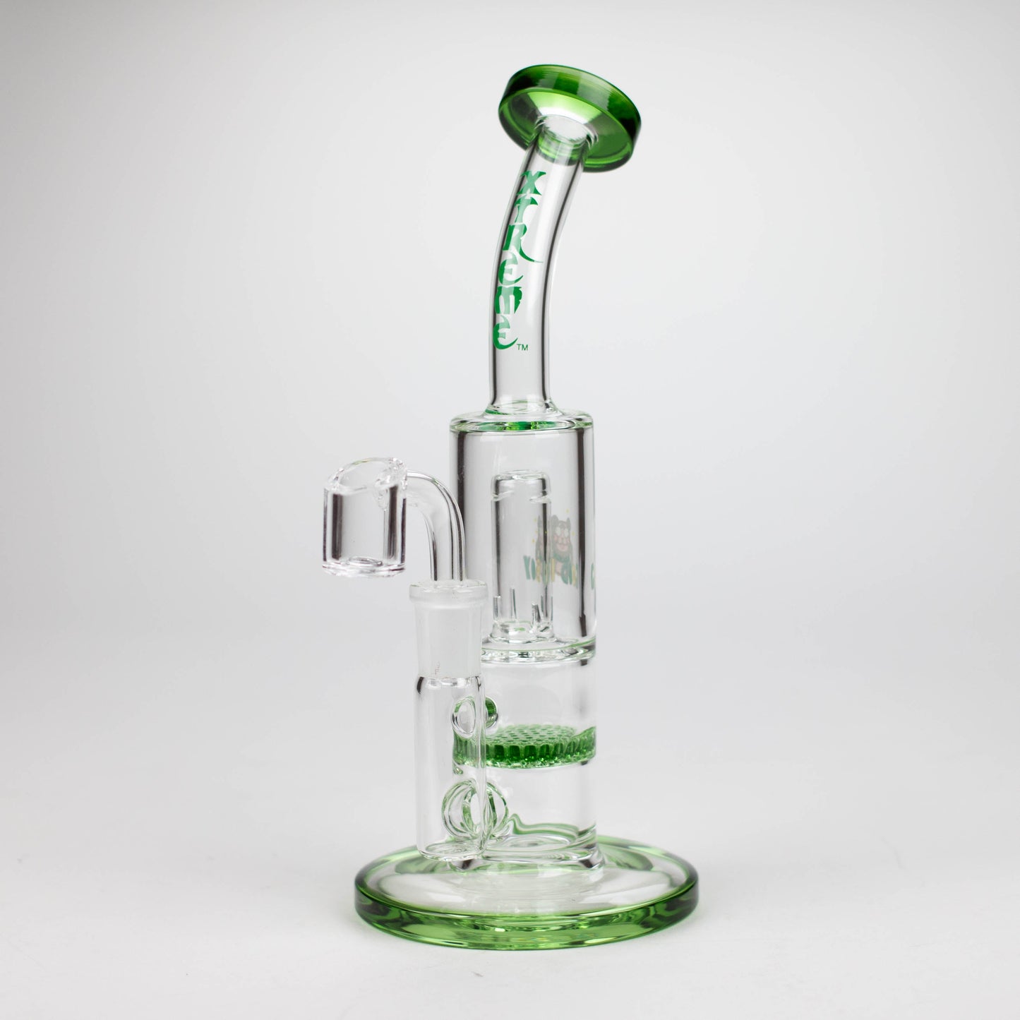 Xtreme | 8" Dual Functions rig with quartz banger [AK908]_3