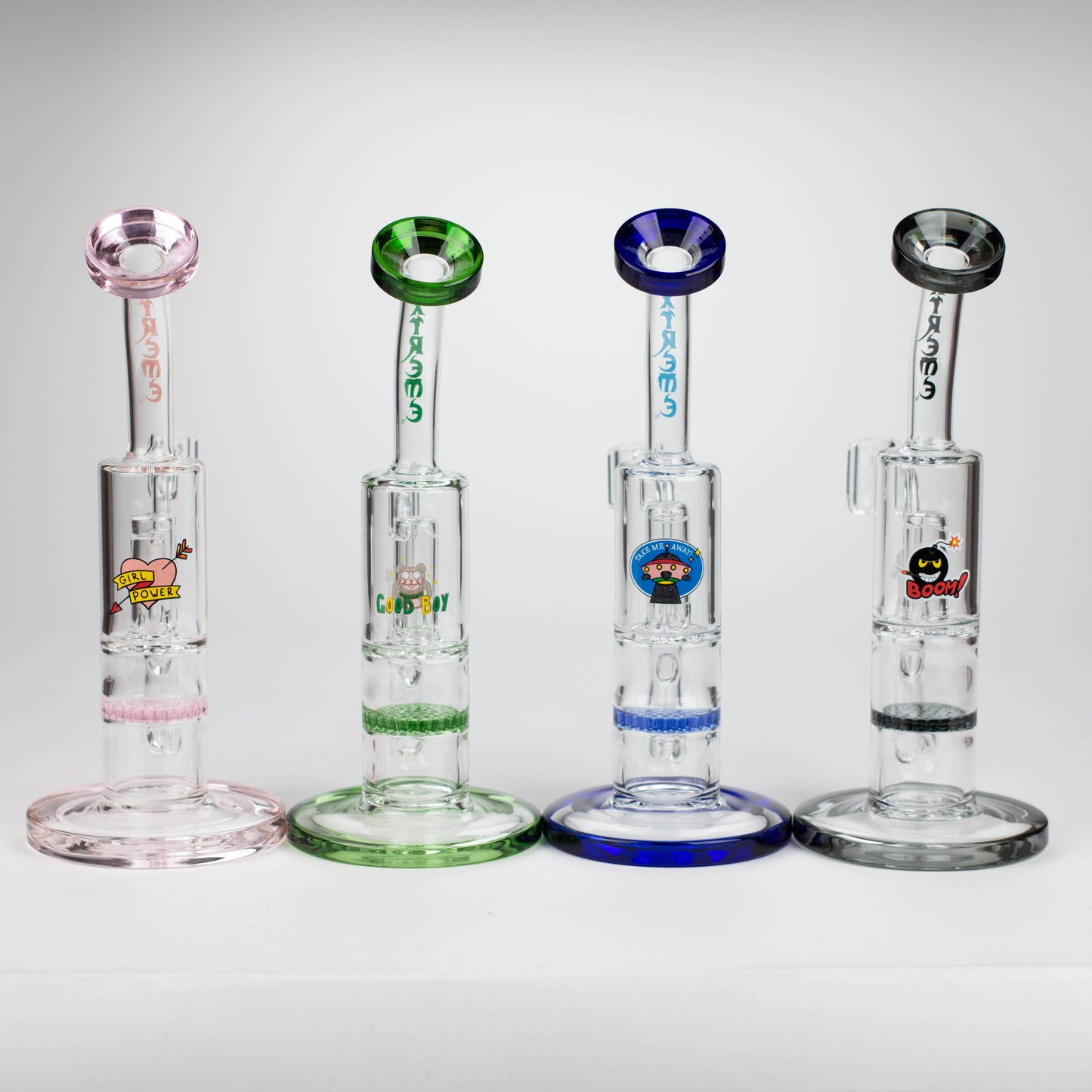 Xtreme | 8" Dual Functions rig with quartz banger [AK908]_4