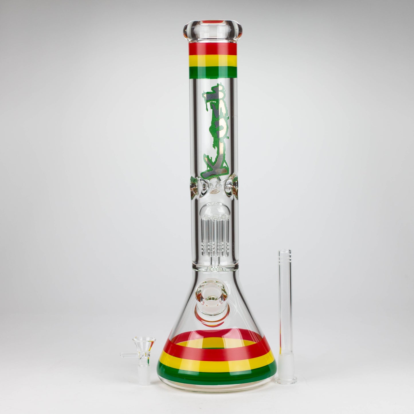 Kush | 15" tree percolator 7mm glass bong [AK089]_1