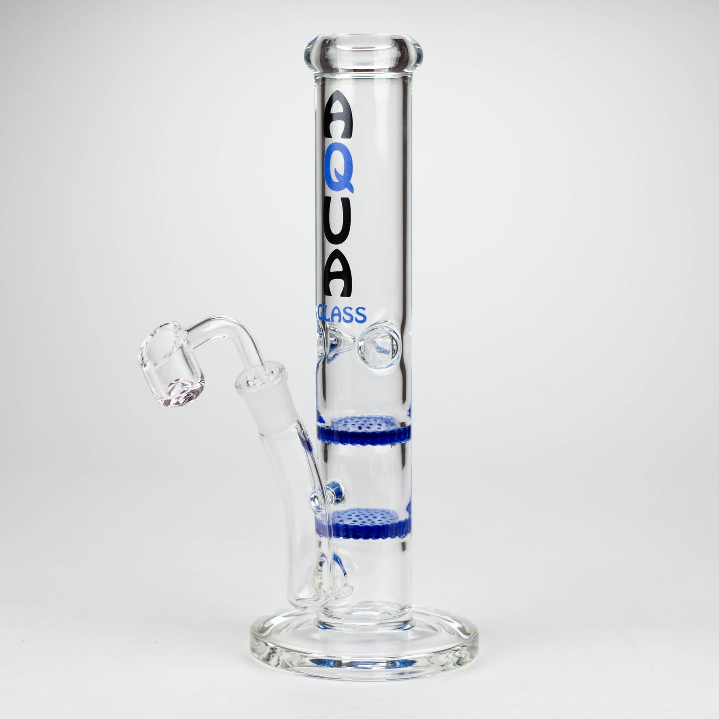 AQUA | 10" Dual Honeycomb rig with quartz banger [B1]_6