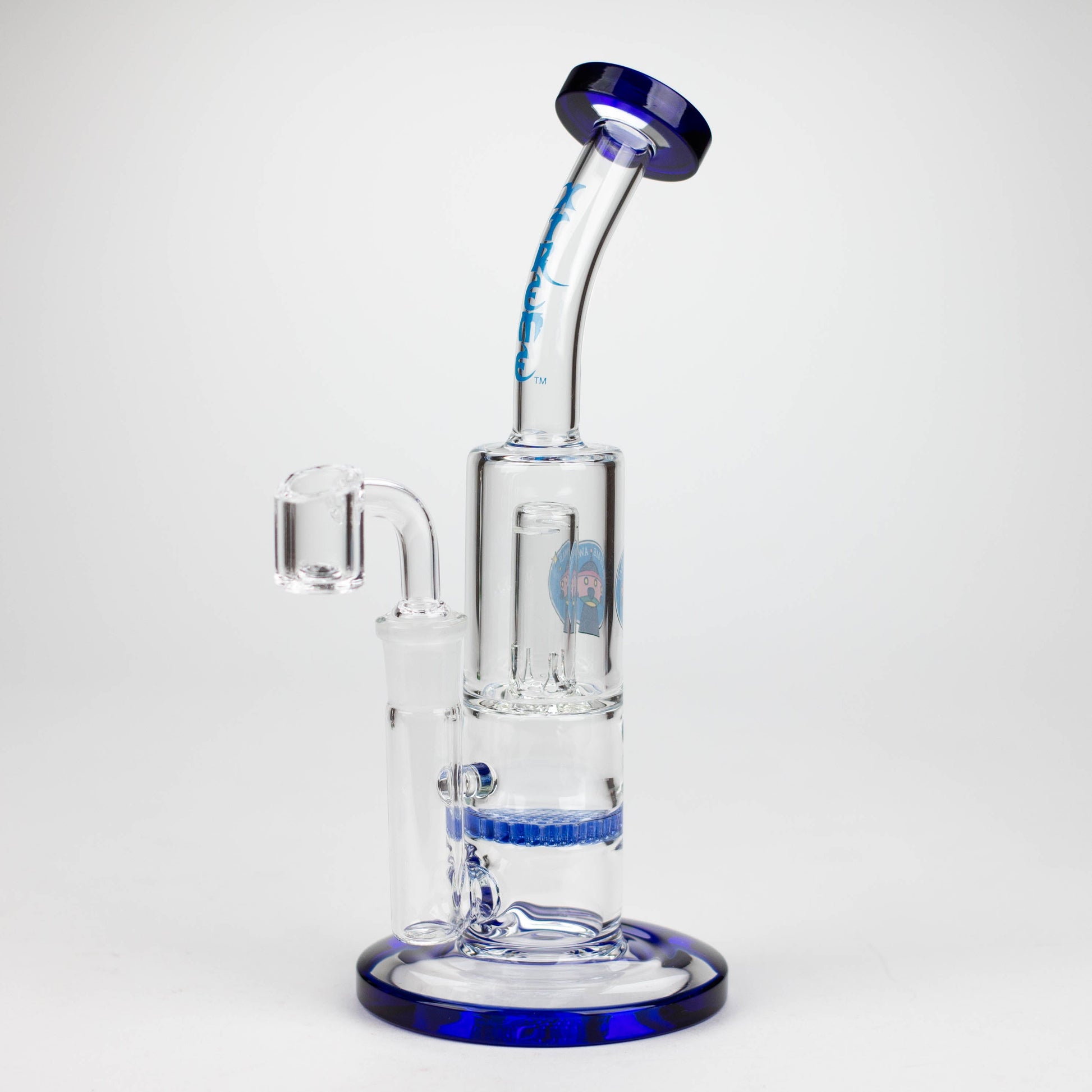 Xtreme | 8" Dual Functions rig with quartz banger [AK908]_5