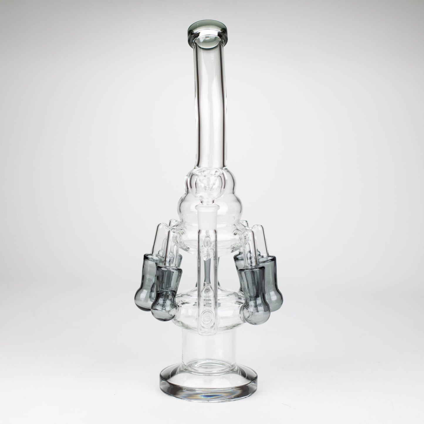 13" Multi chamber glass bong with inline difuser_8