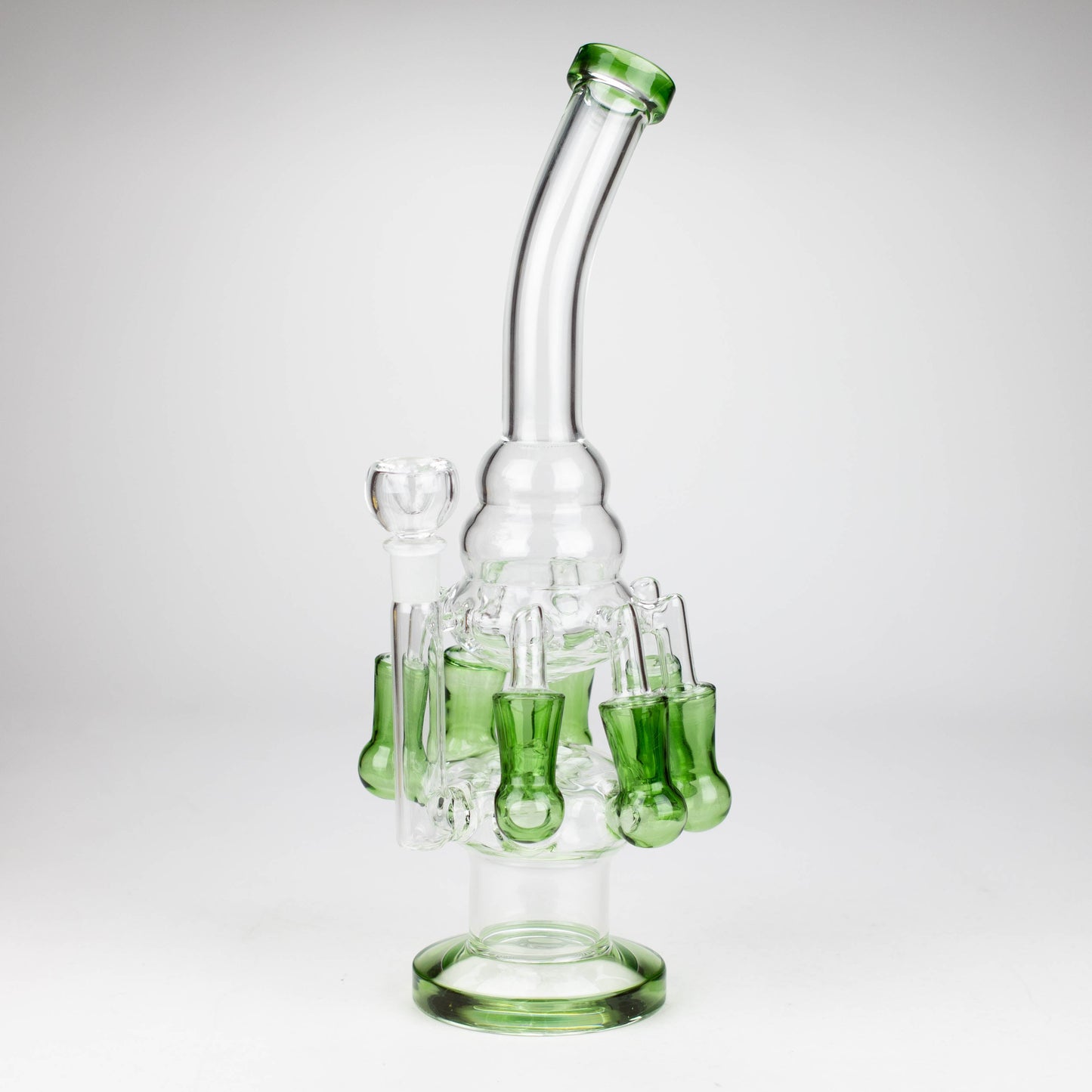 13" Multi chamber glass bong with inline difuser_1