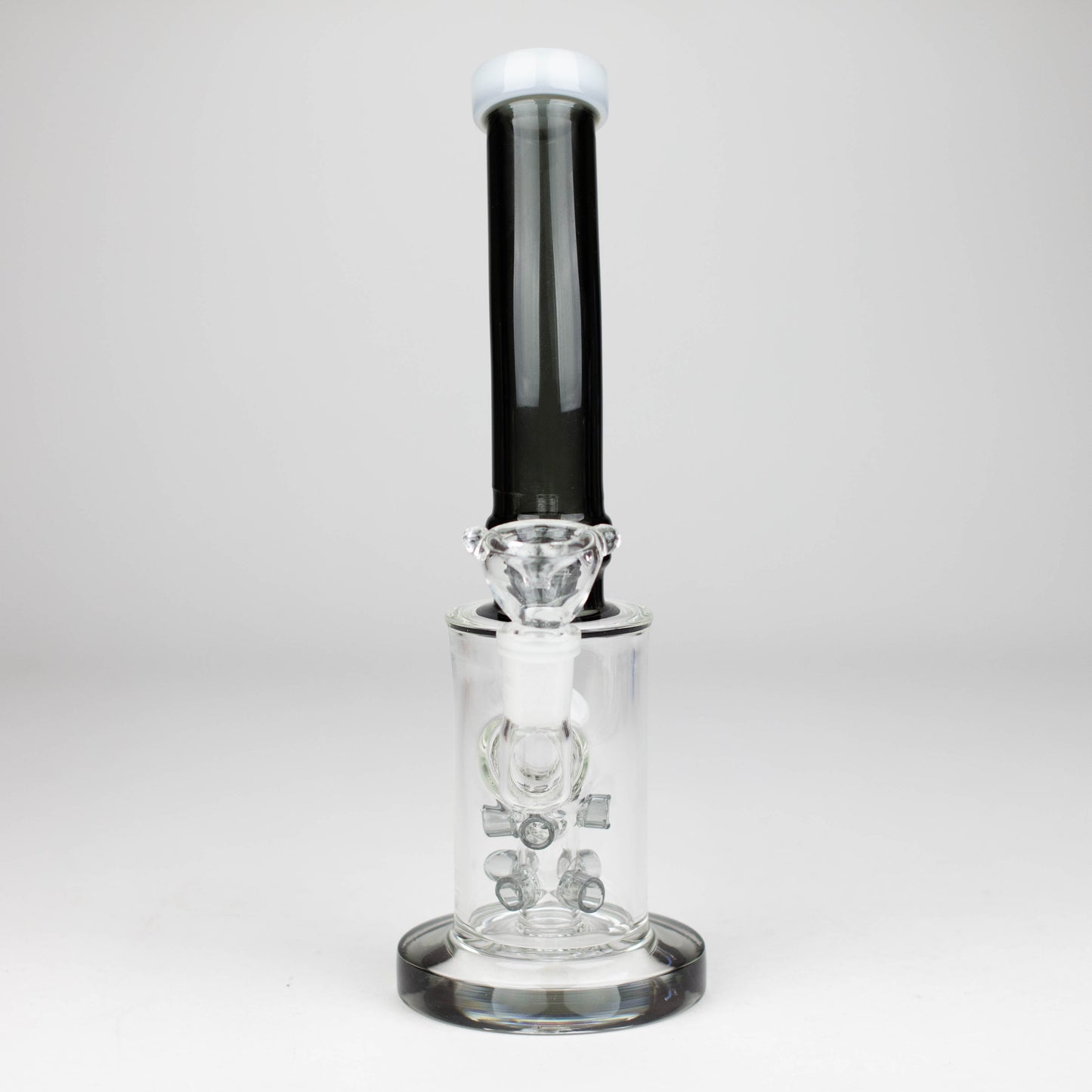 10" Glass bong with 8 holes water diffuser-Assorted_3