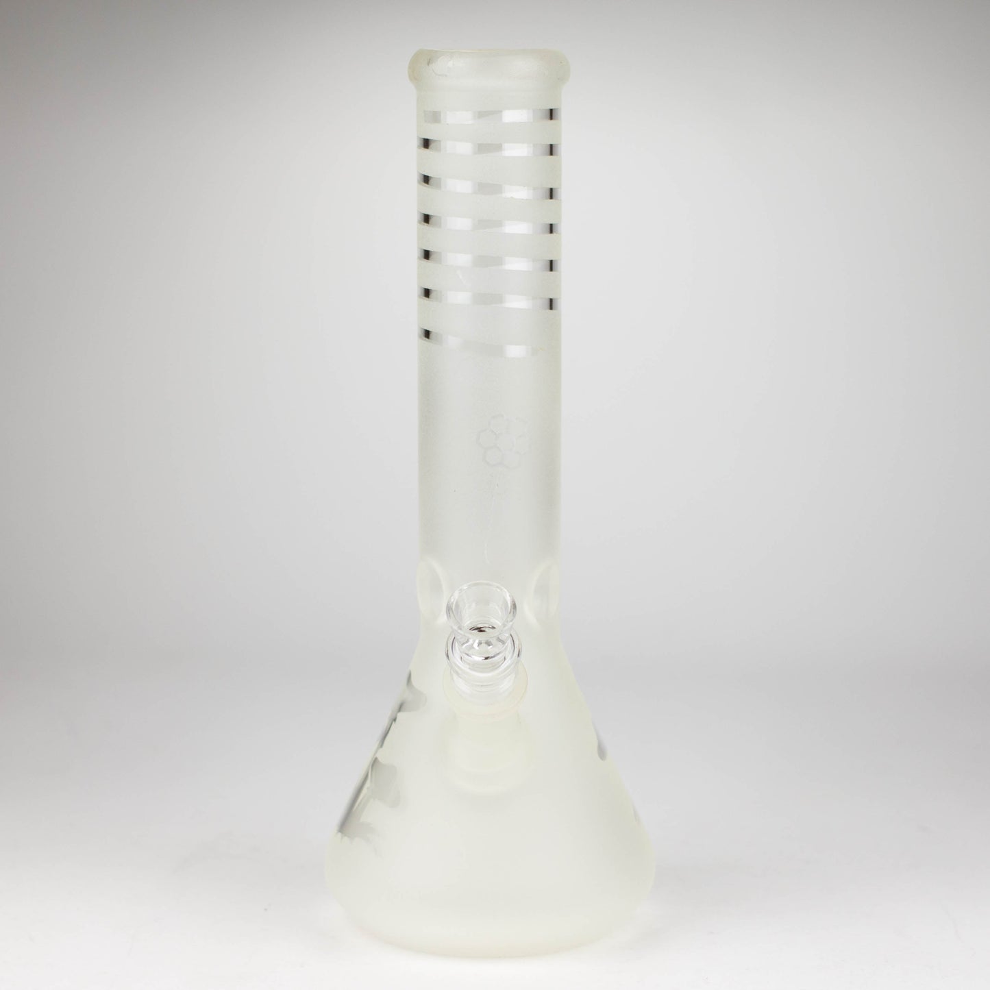 12" GLOW IN DARK BEAKER BONG WITH ICE CATCHER_6