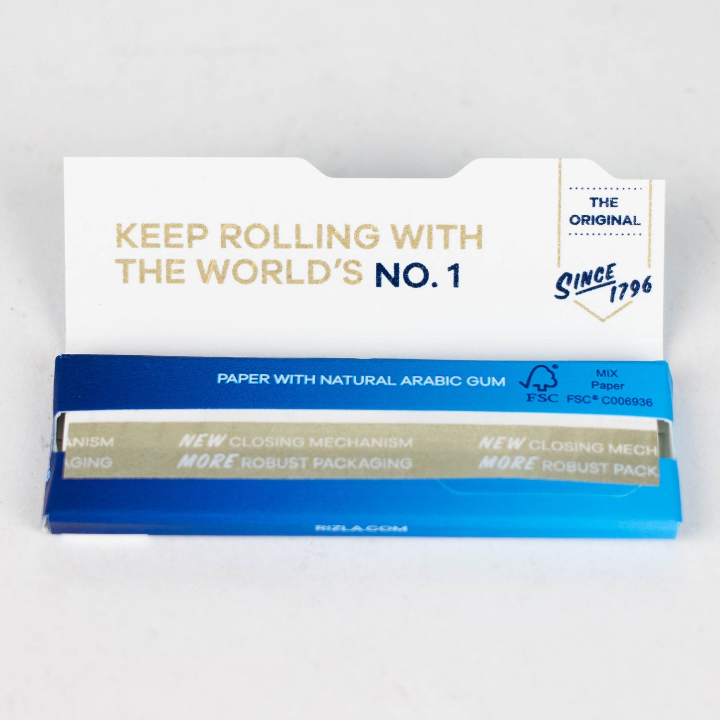 Rizla | Thin Blue single wide size Box of 100_2