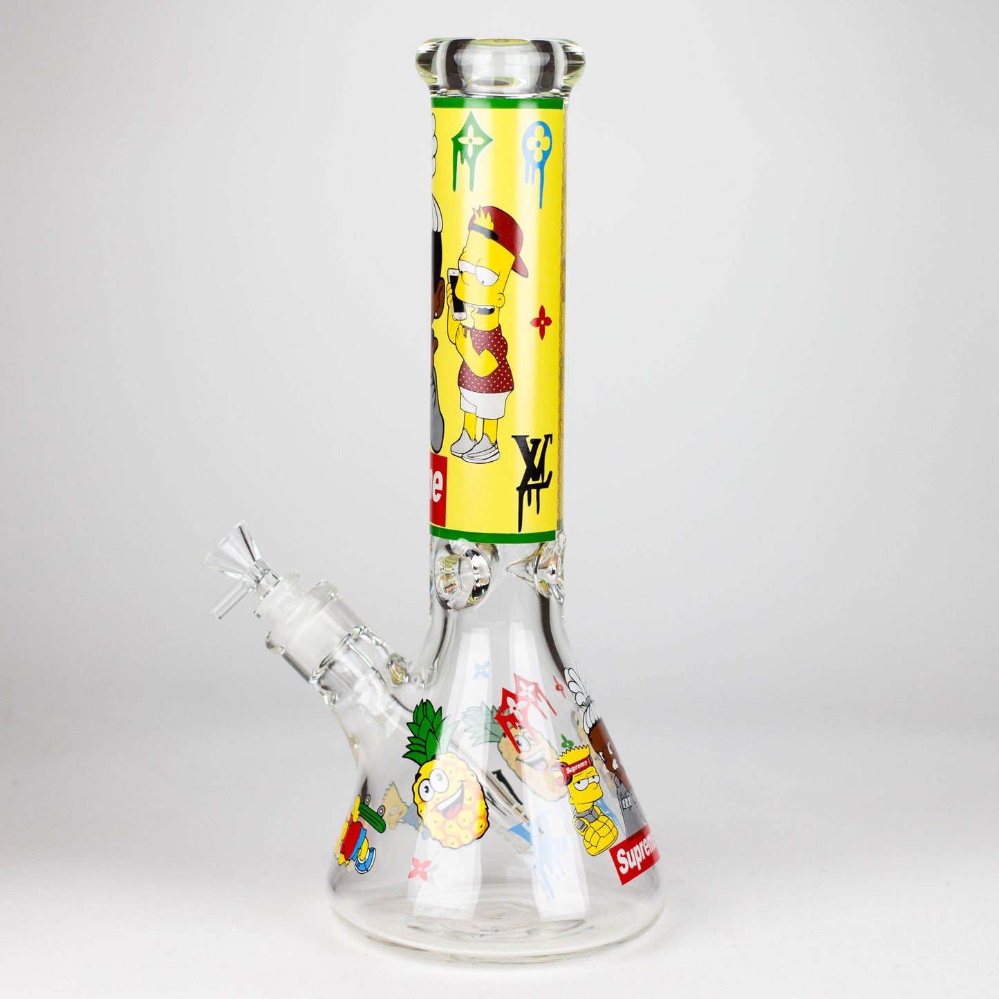 14" Cartoon 9 mm glass bong [PIP837]_12