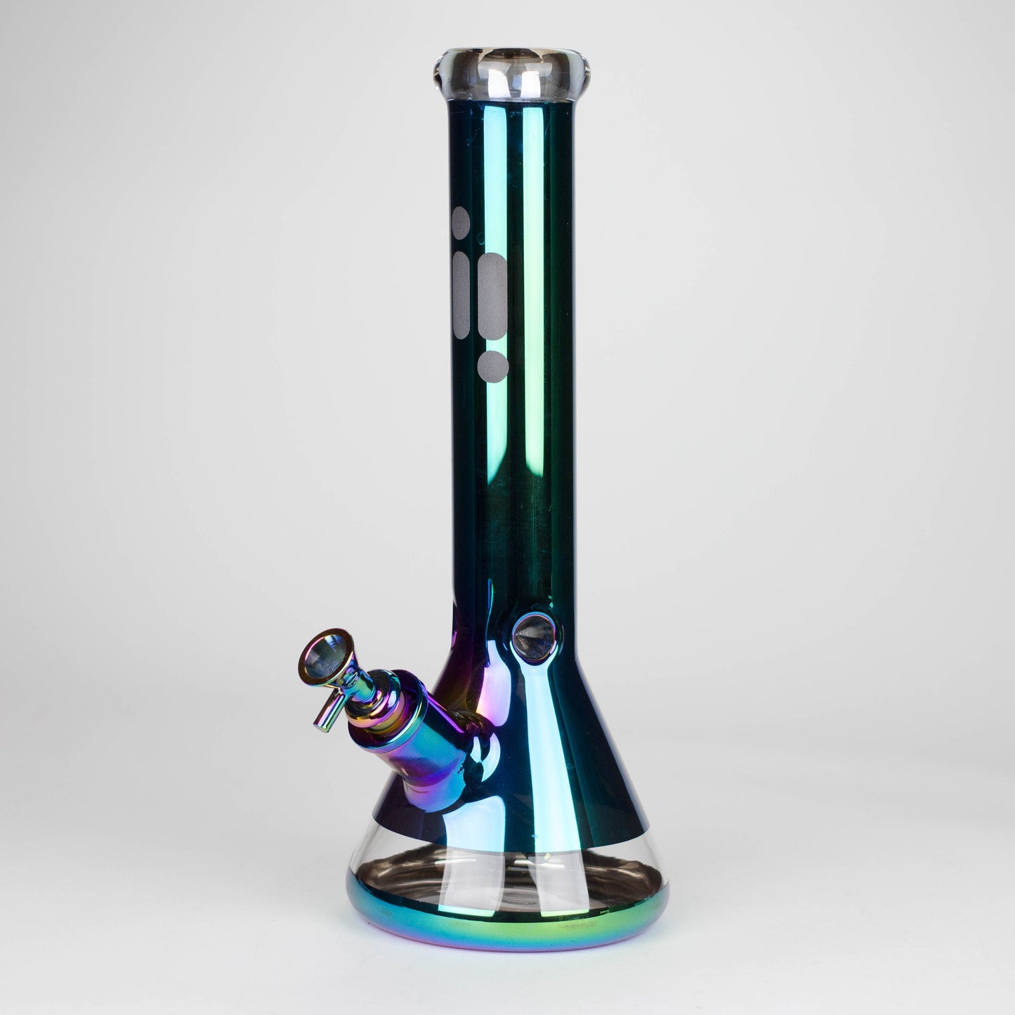 13.5" Infyniti 7 mm metallic beaker bong ( GP2003 )_8