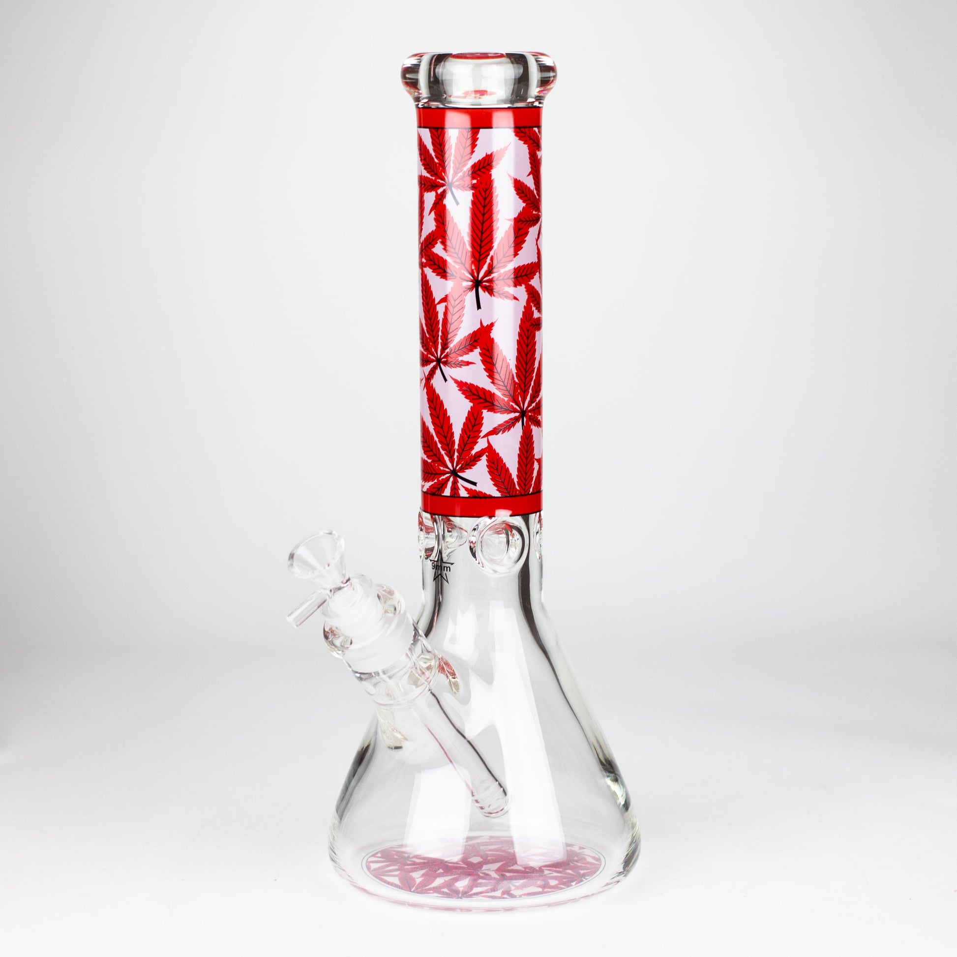 14" Hemp Weed 9mm glass bong [PIP845]_6